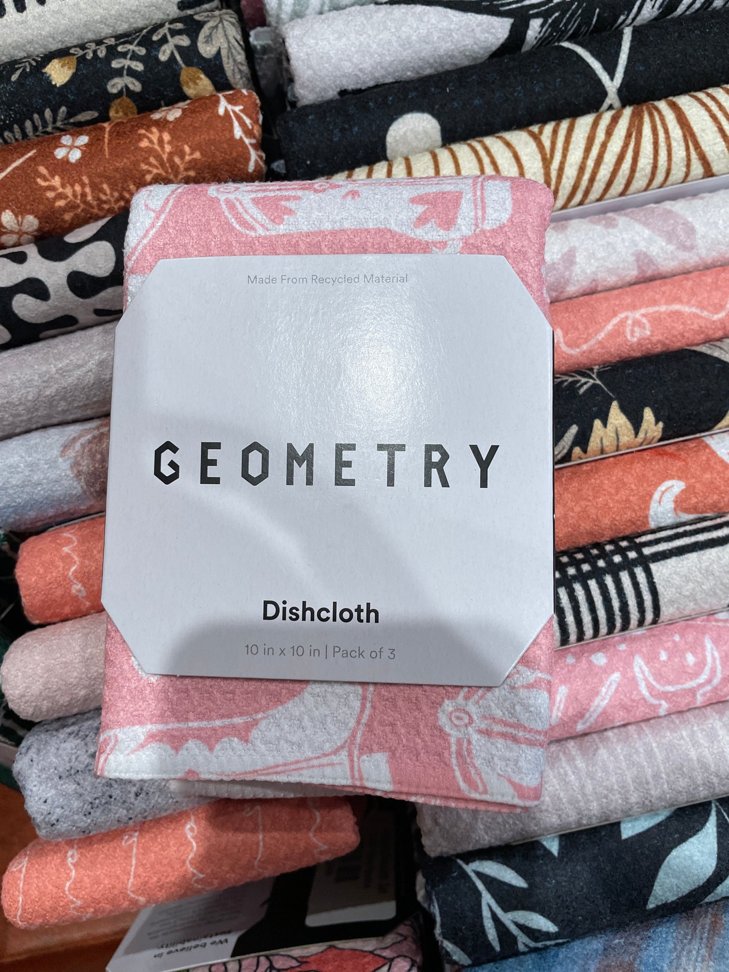 Geometry Dishcloth Set