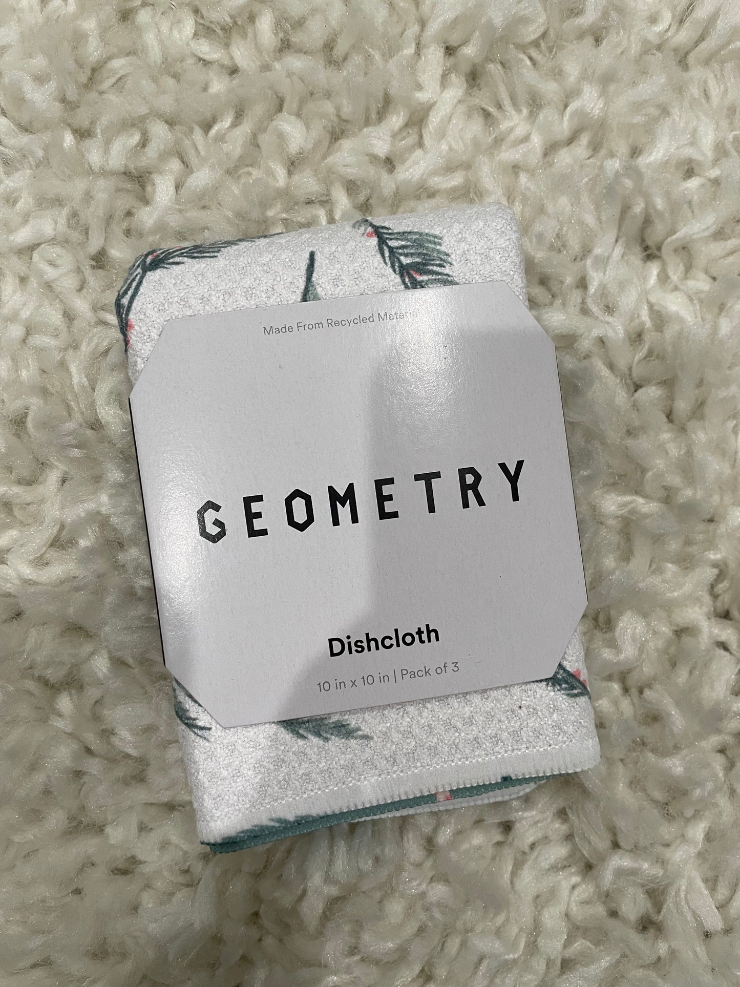 Geometry Dishcloth Set