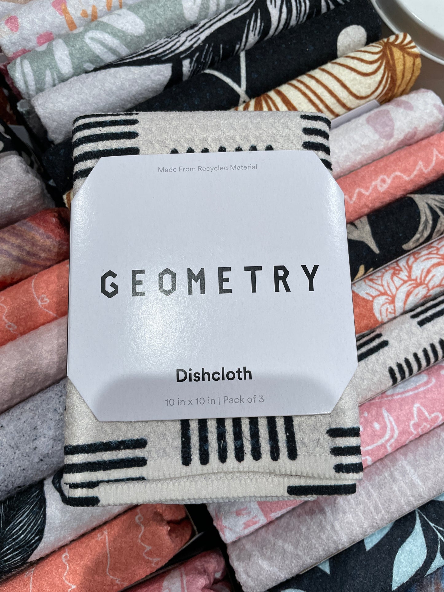 Geometry Dishcloth Set