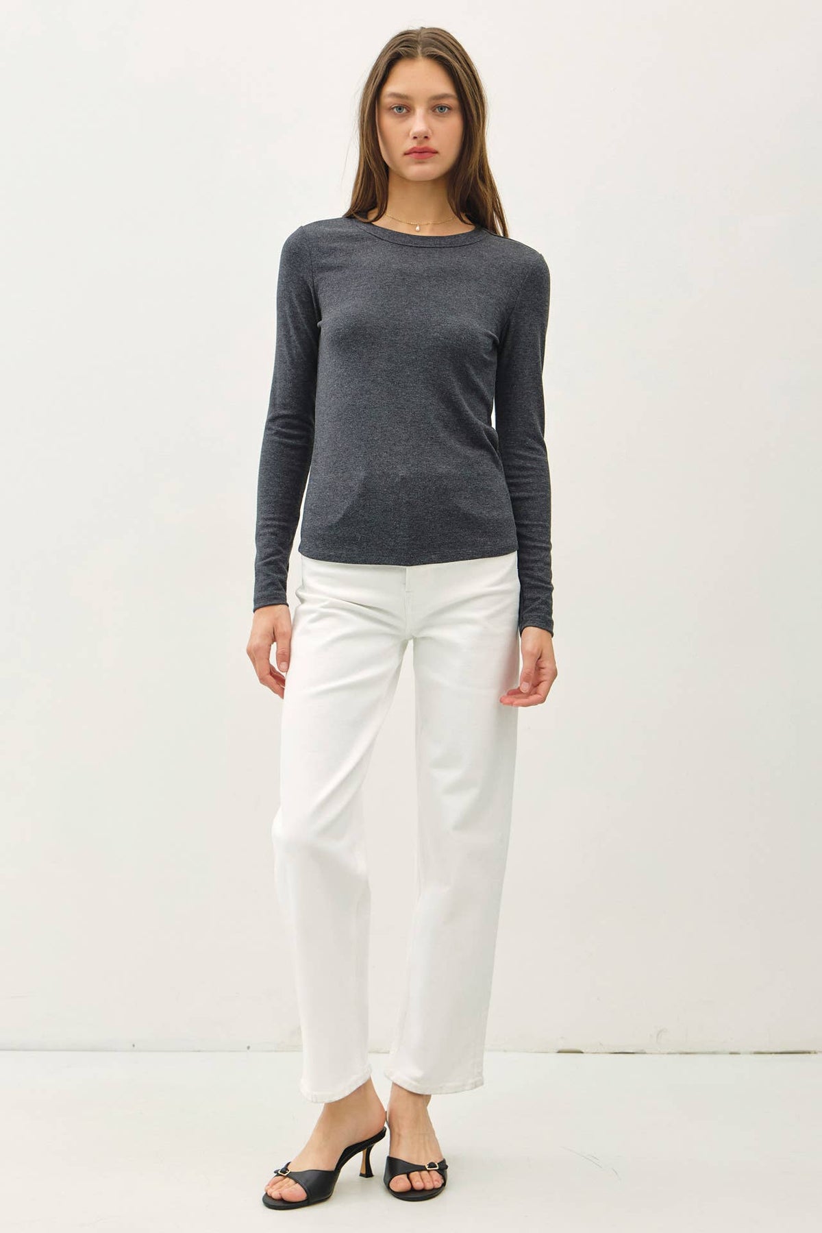Long Sleeve Knit Top