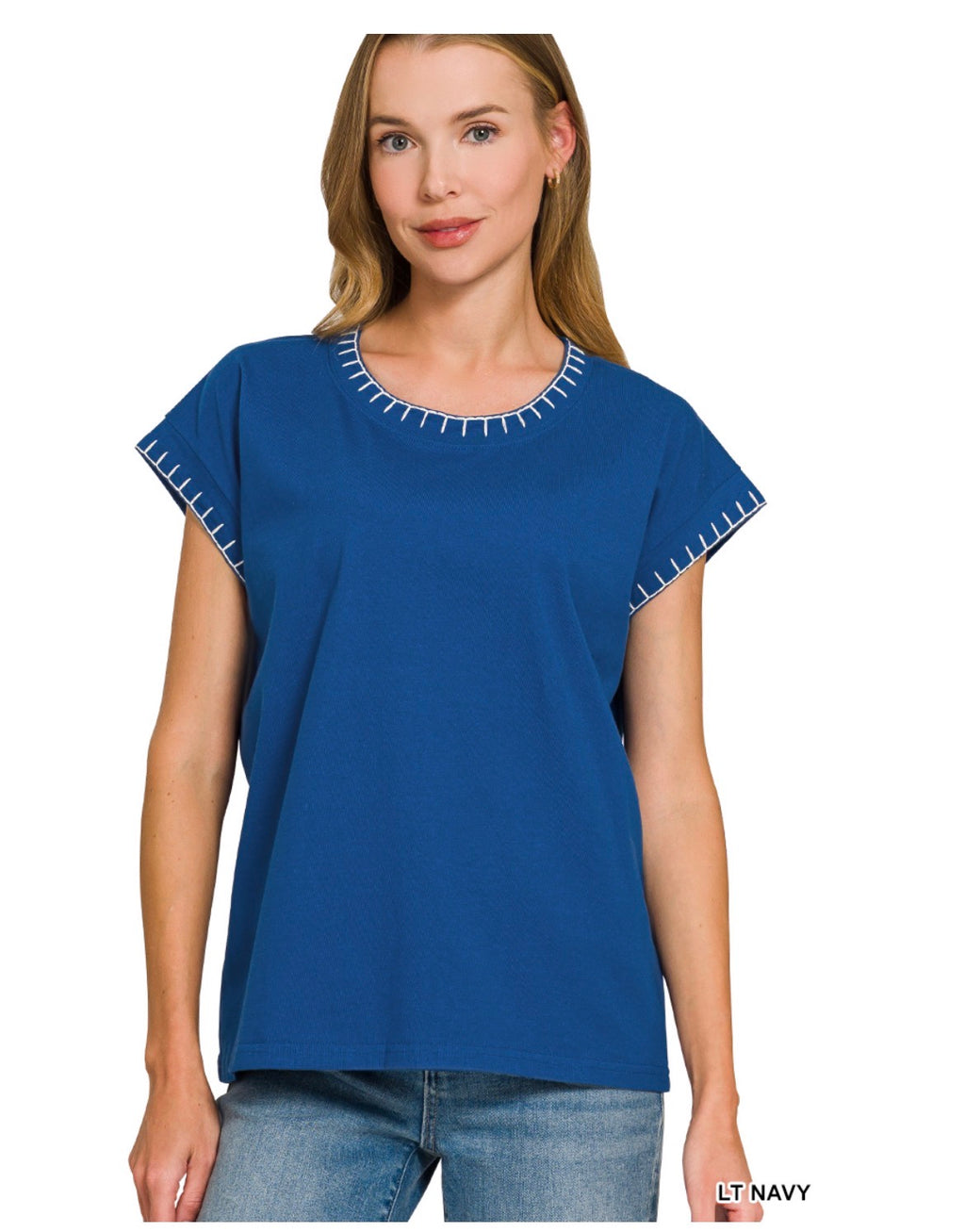 Stitch Detailed Top