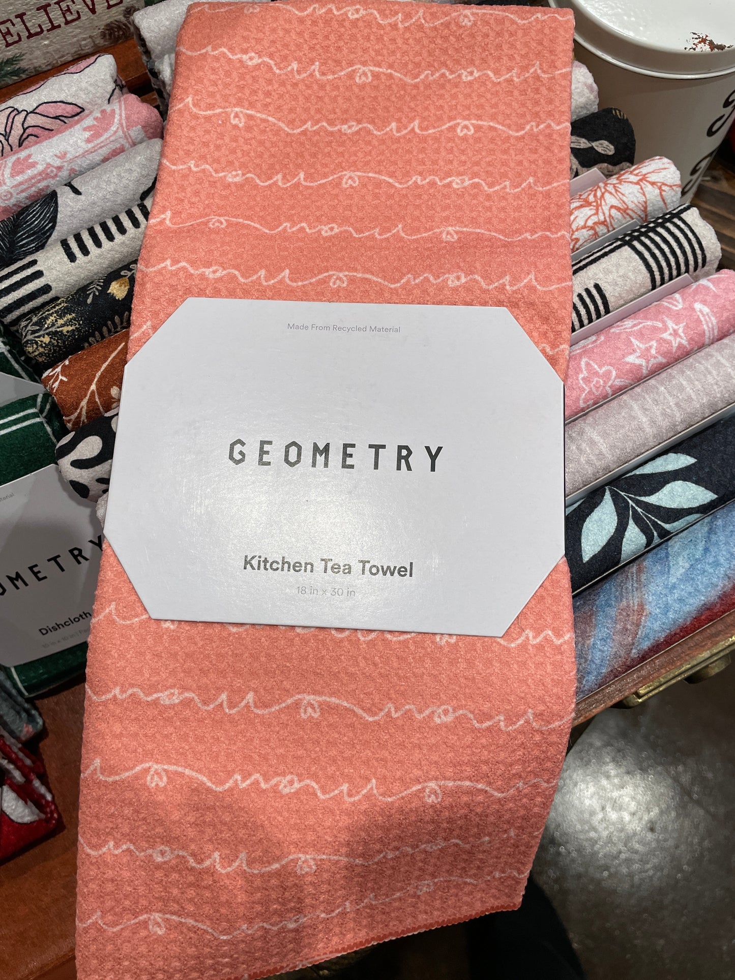 Geometry Tea Towel