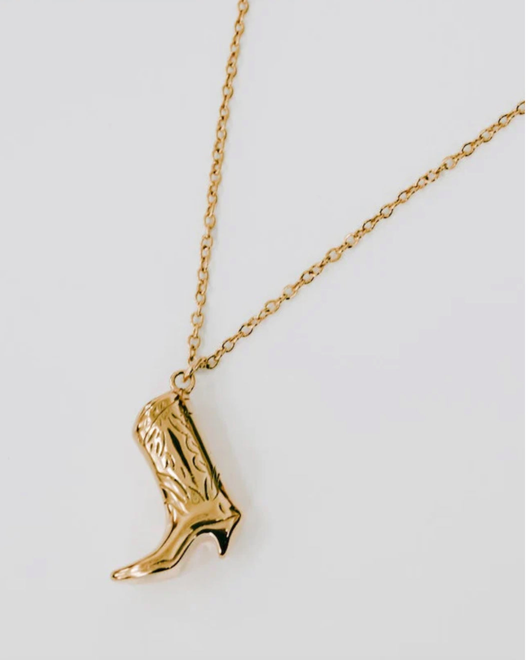 Country Girl Pendant Chain Necklace