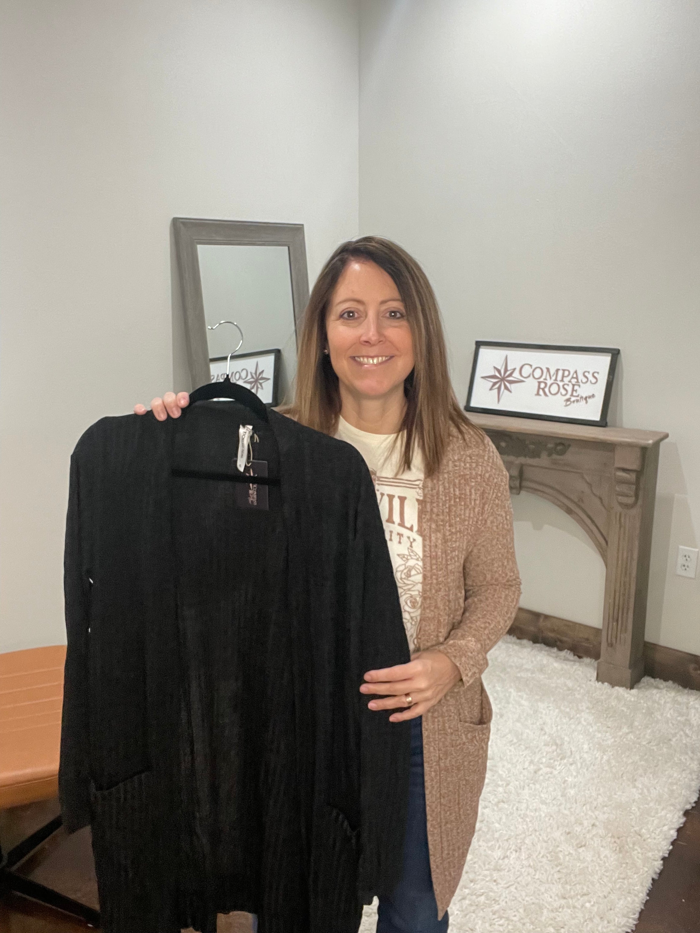 Textured Pocket Kelsea Cardigan