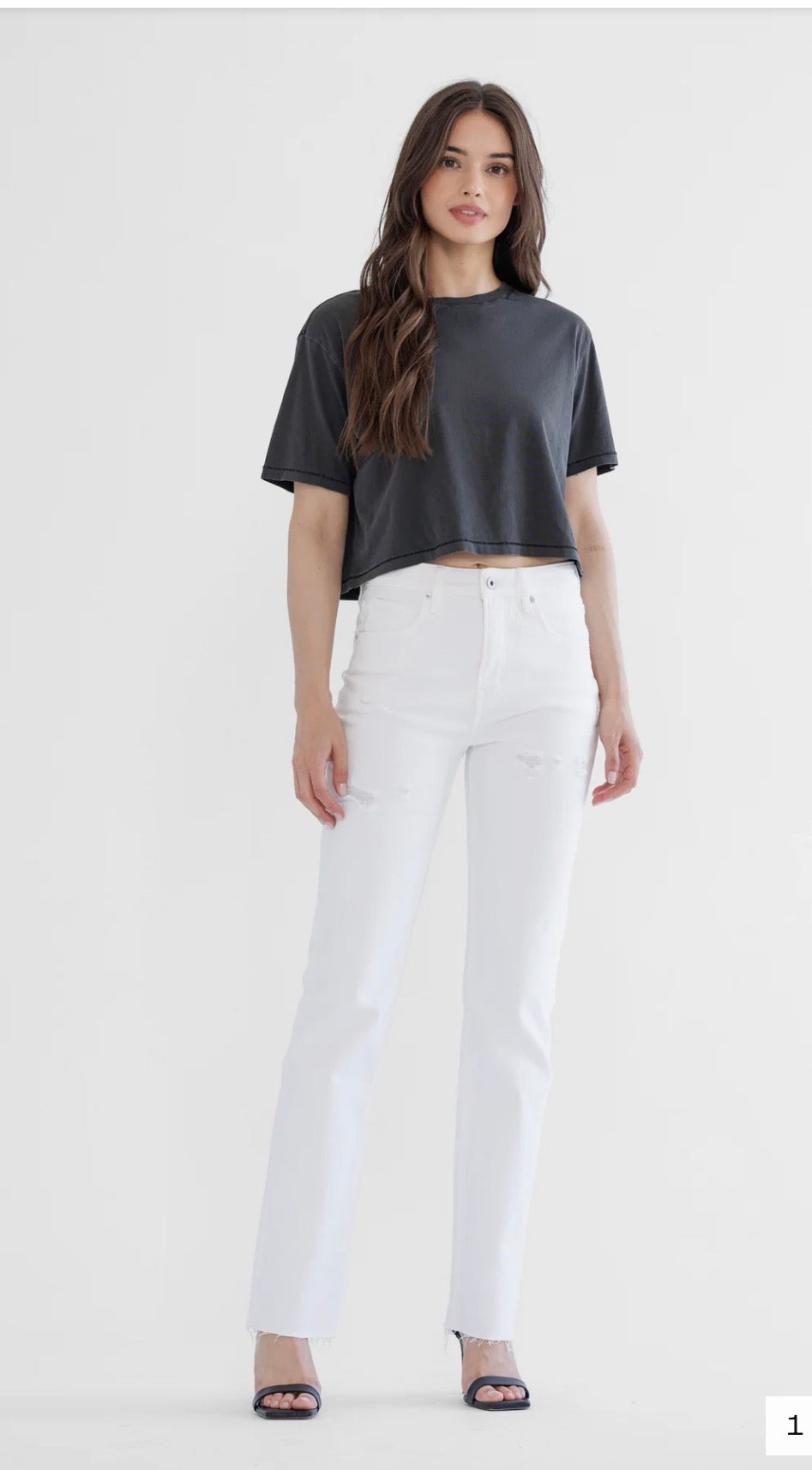 Mica HR Slim Straight Leg Pant