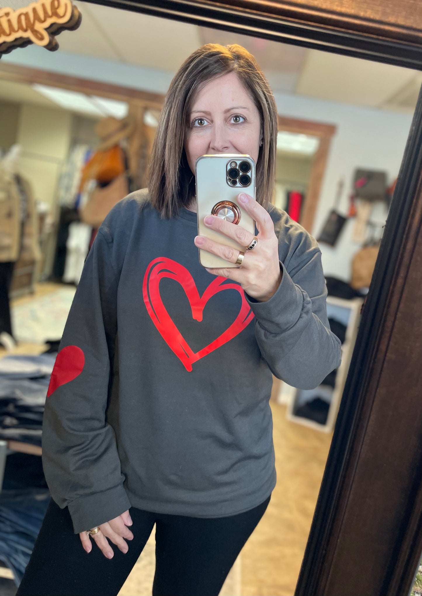 Valentine's Day Heart Crewneck