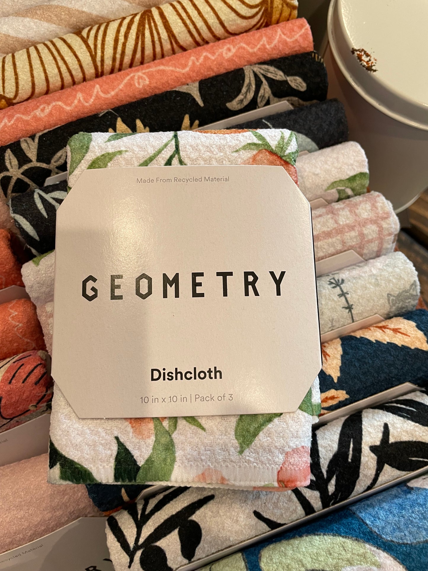 Geometry Dishcloth Set