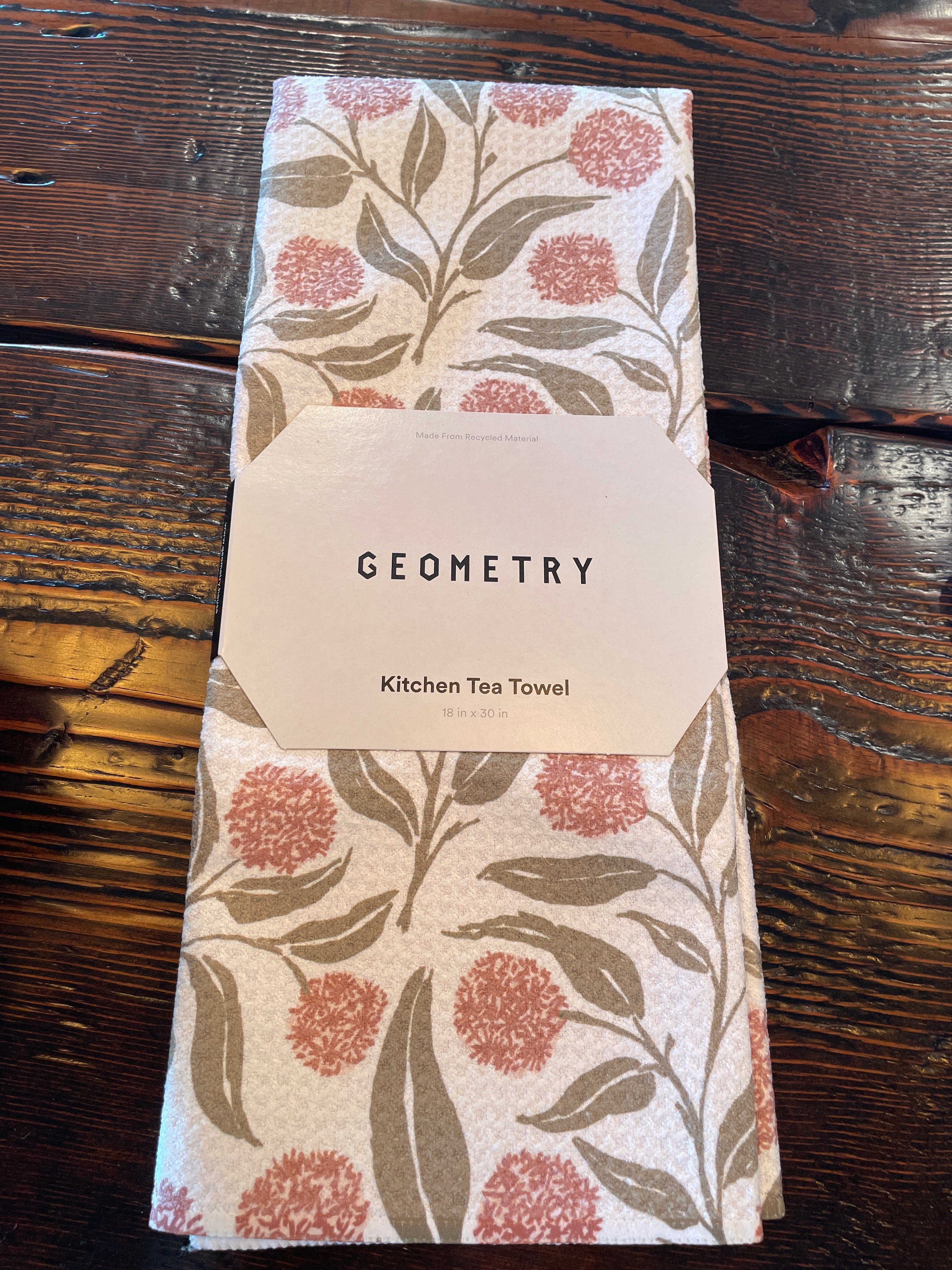 Geometry Tea Towel