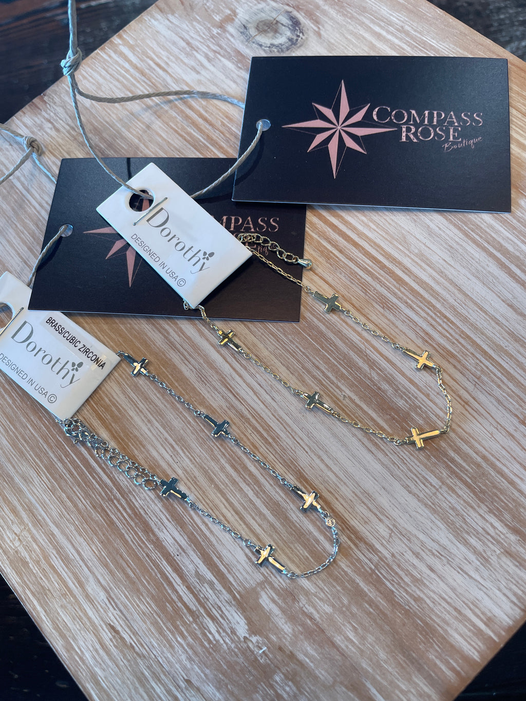 Dainty Cross Bracelet