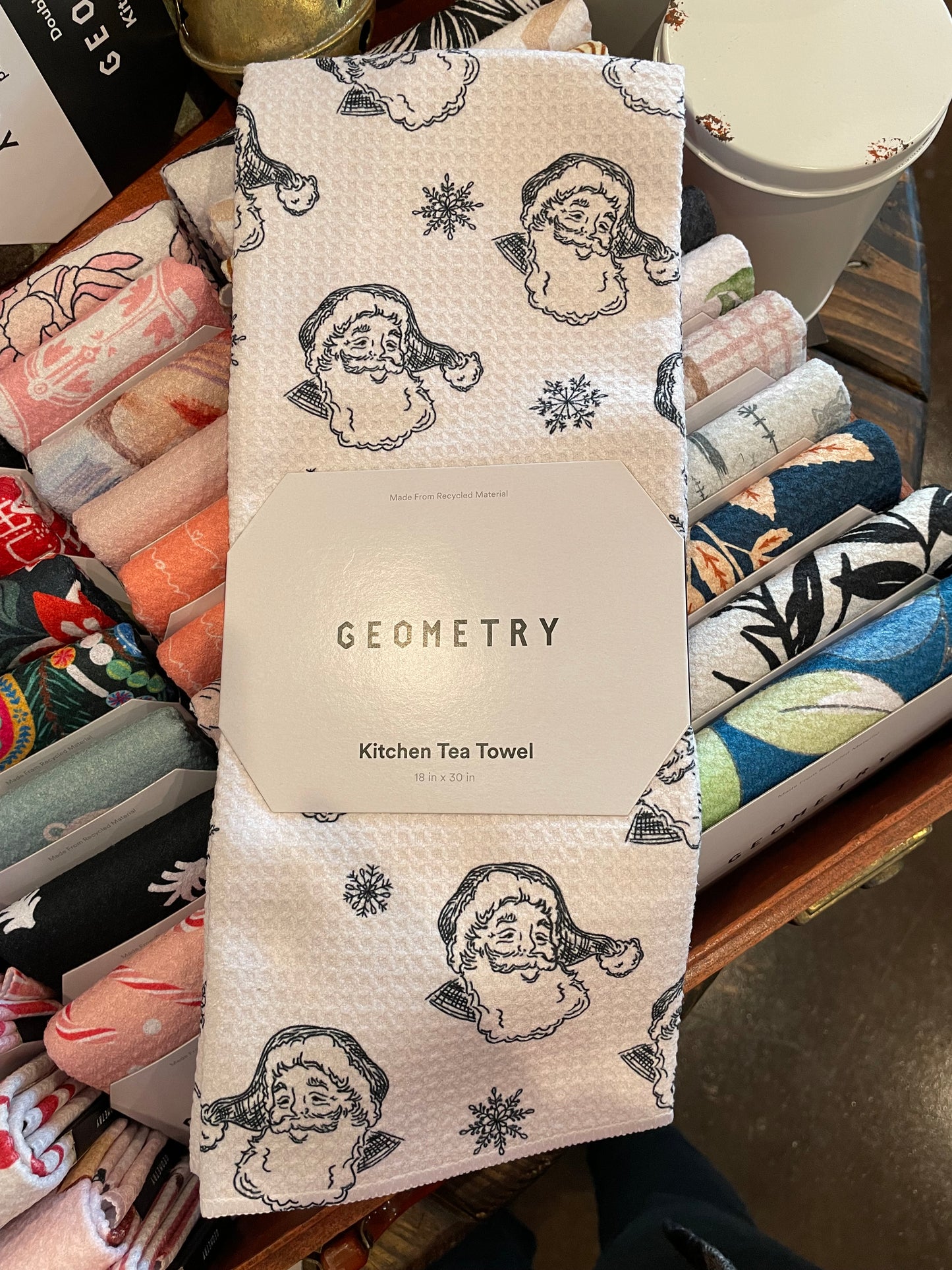 Geometry Tea Towel