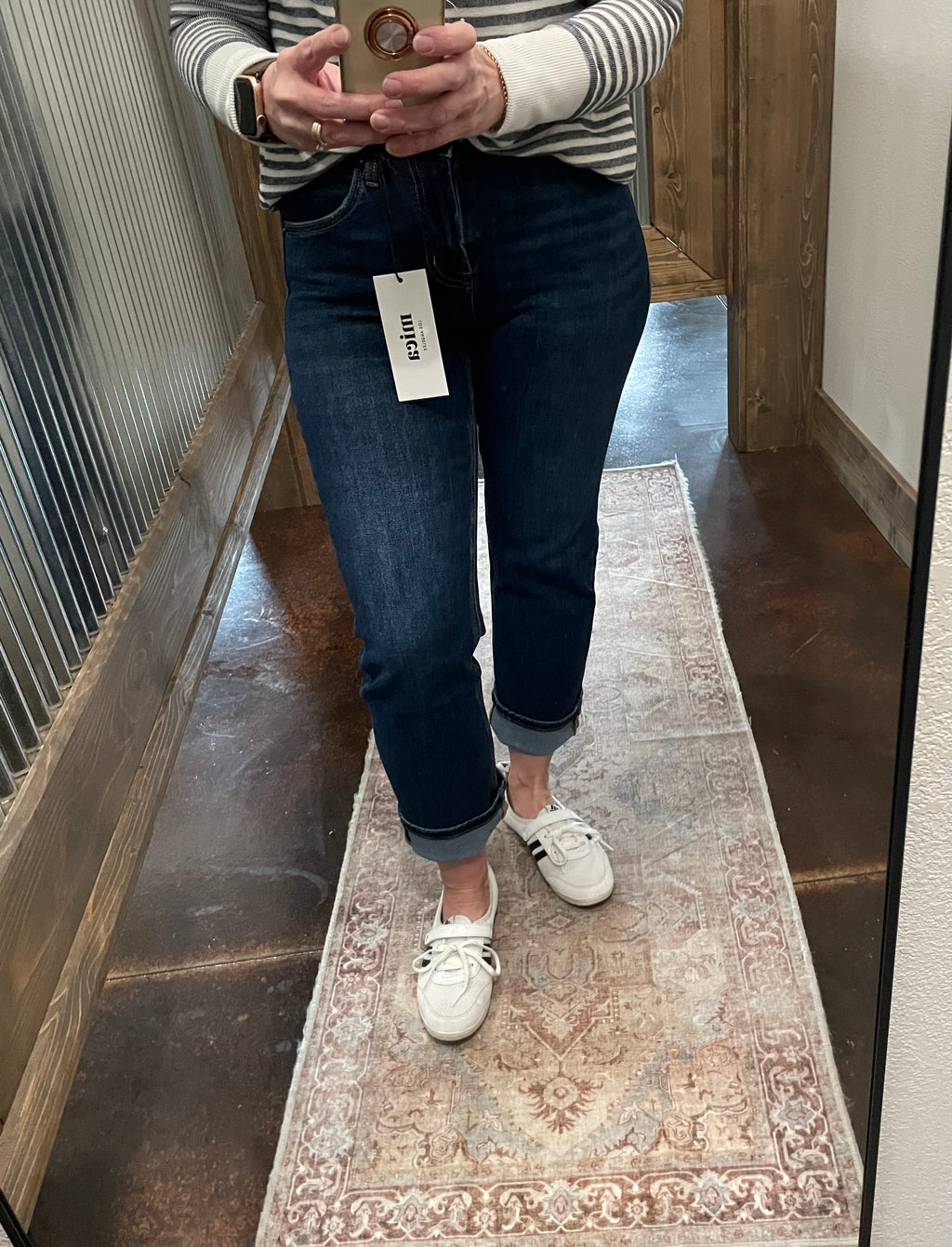 Mica Mid Rise Straight Ankle