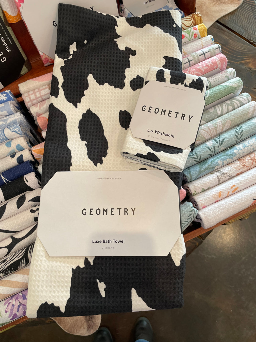 Geometry Luxe Bath Towel