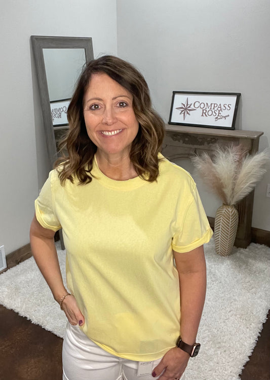 Mali Baby Tee Short Sleeve Top
