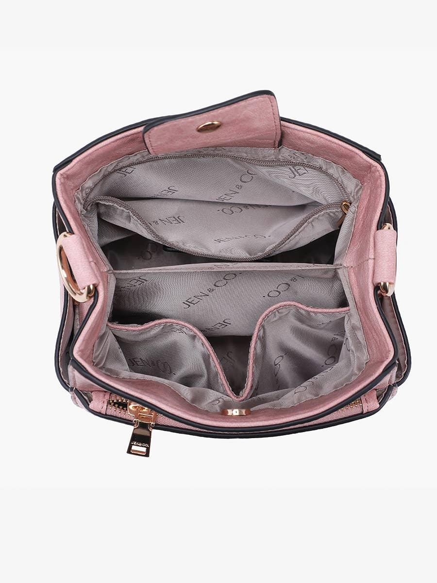 Jeanne Square Bucket Bag