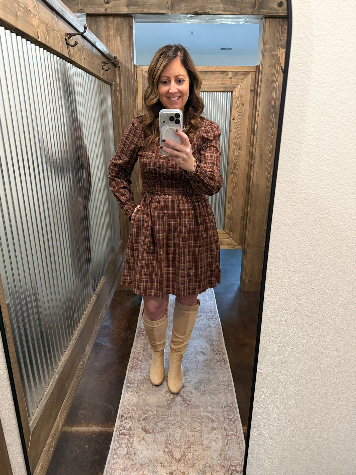 Plaid Dress