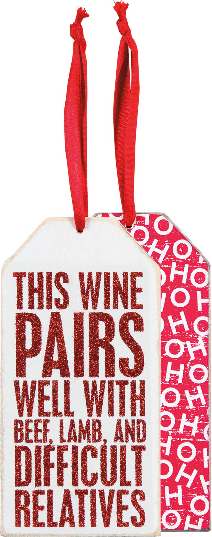 Wine Pairs Bottle Tag