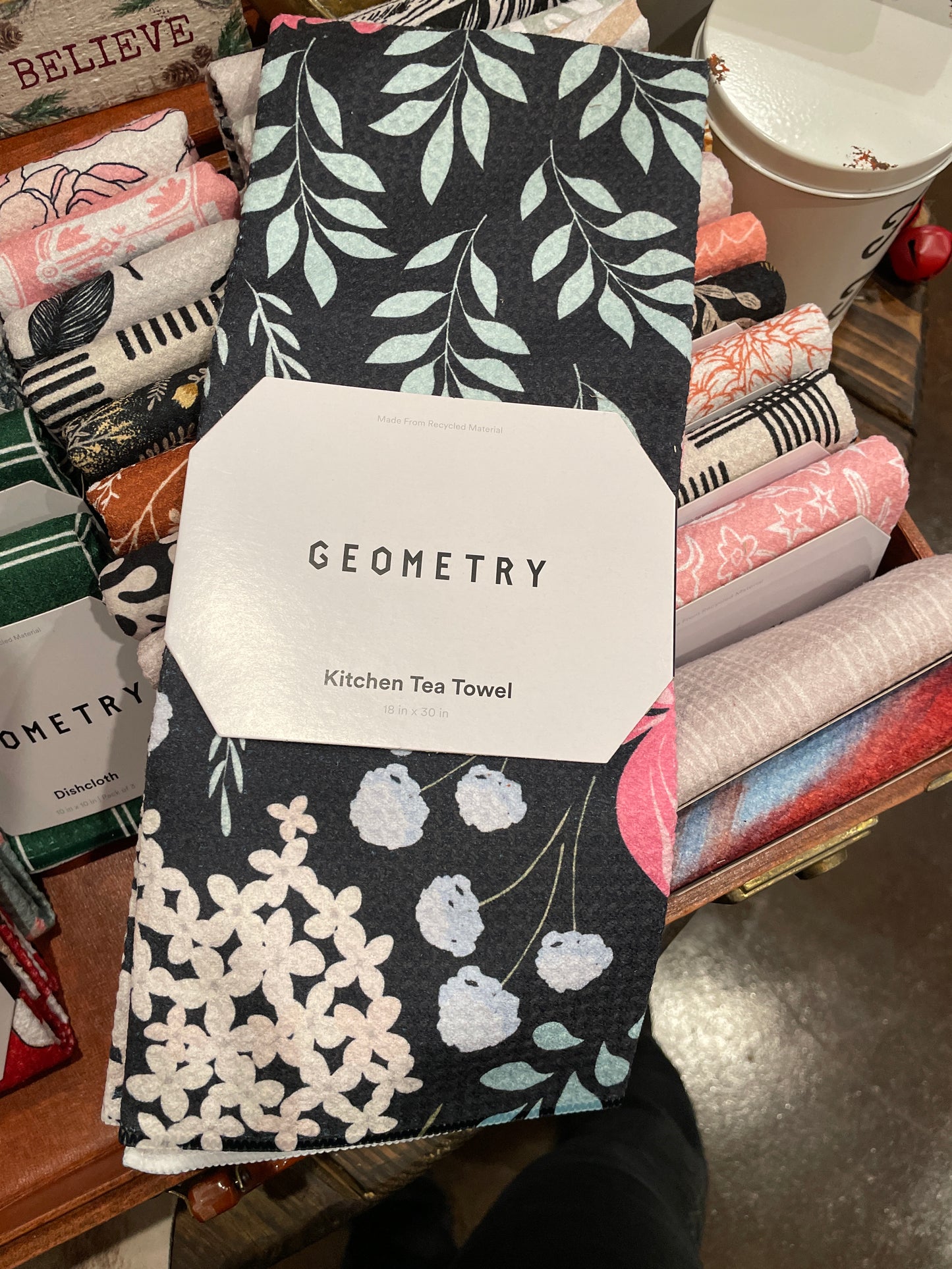 Geometry Tea Towel