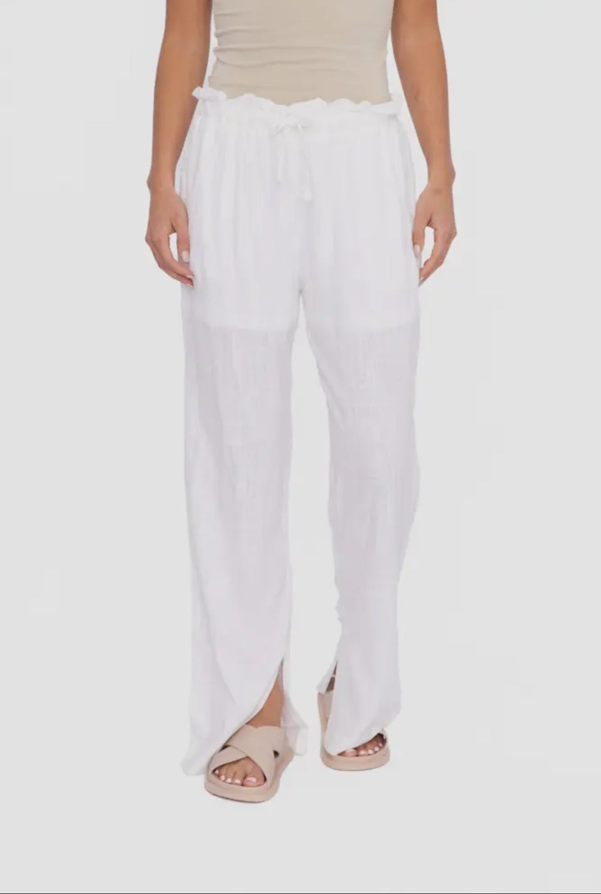 Mono B Wide Leg Resort Pants