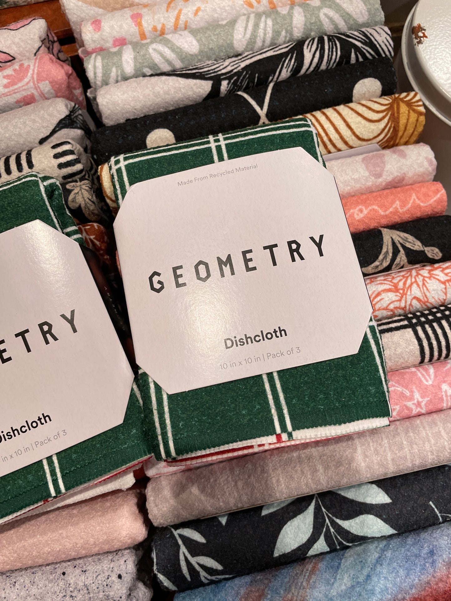 Geometry Dishcloth Set