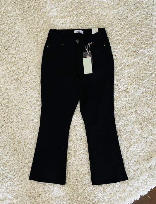 Hyperstretch Cropped Kick Flare Pants