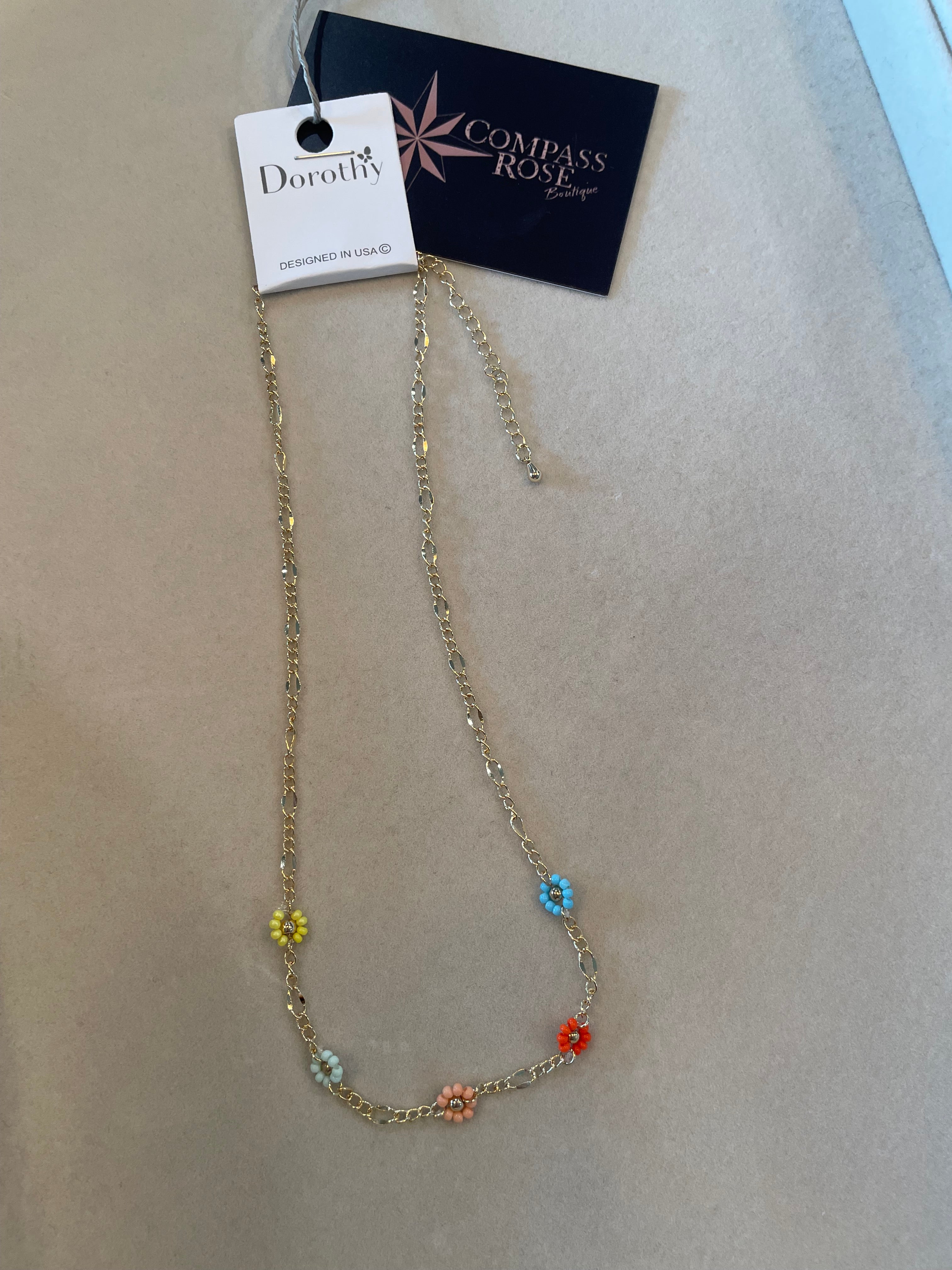 Flower Chain Necklace