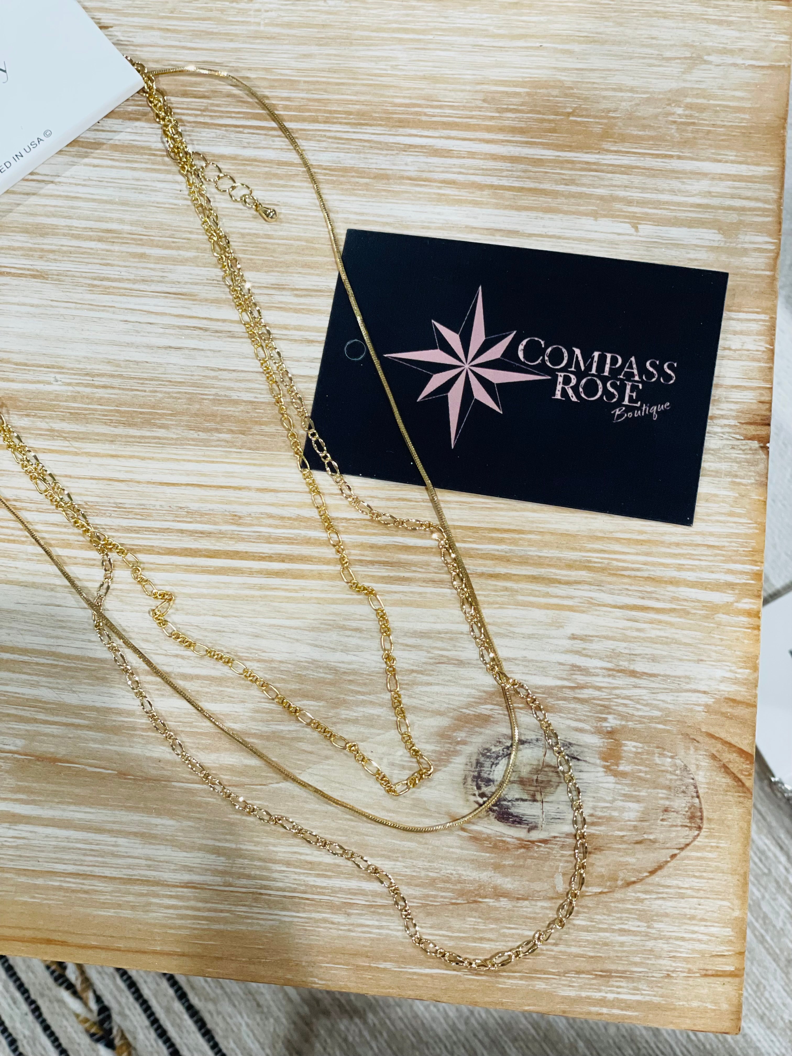 Dainty 3-Strand Necklace