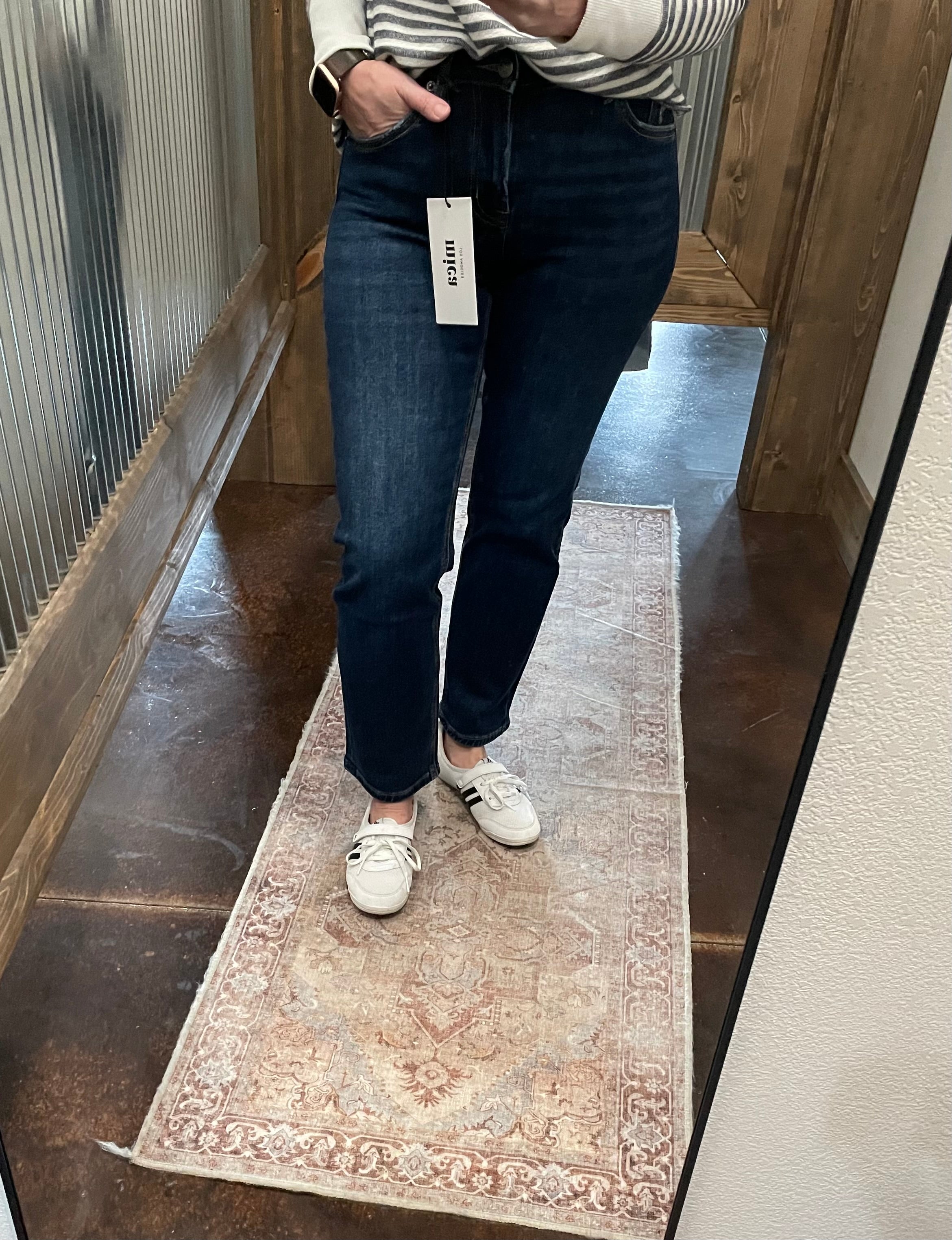 Mica Mid Rise Straight Ankle