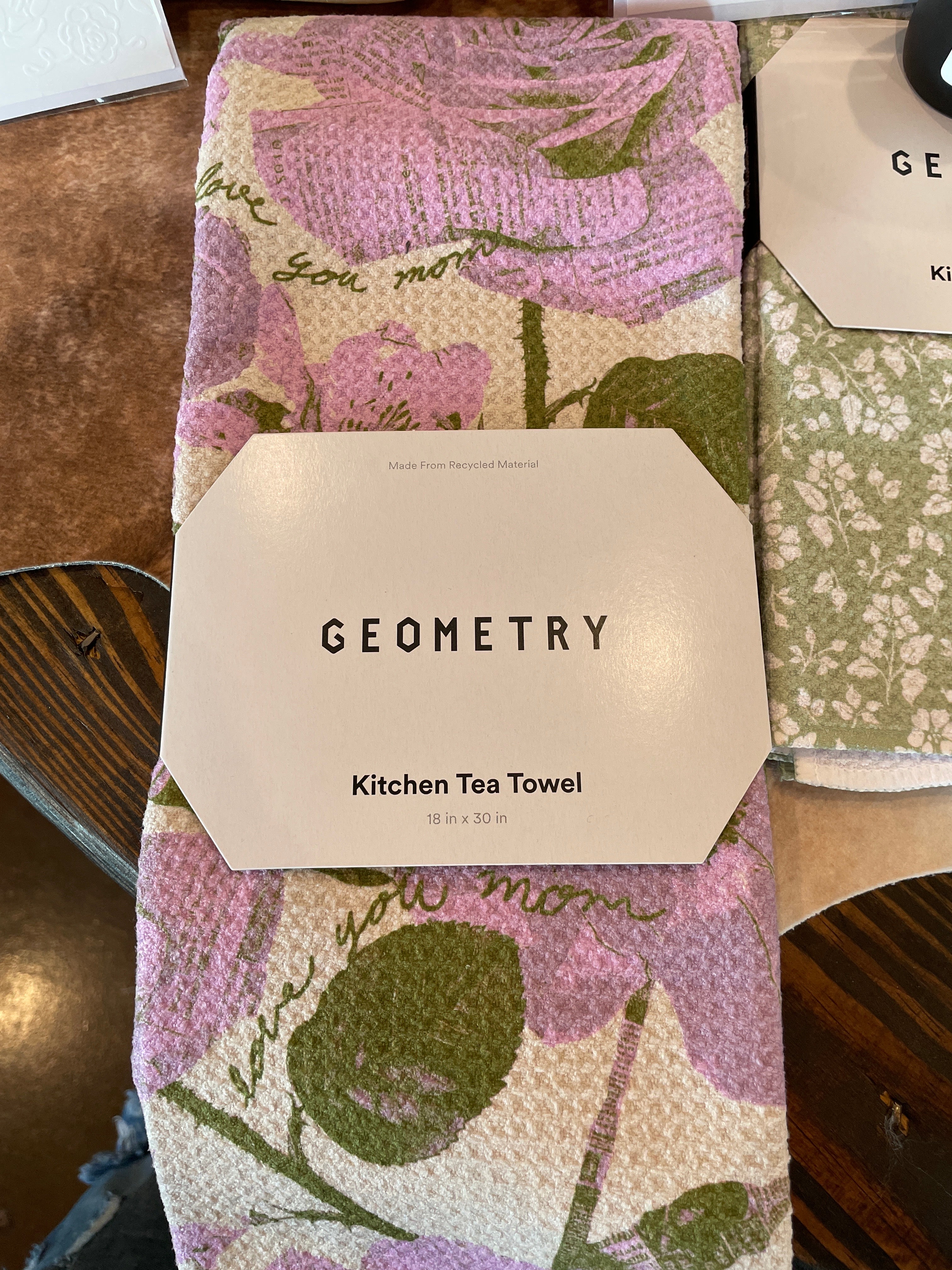 Geometry Tea Towel