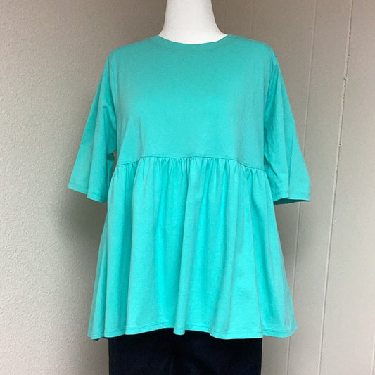 Zenana Mint Top