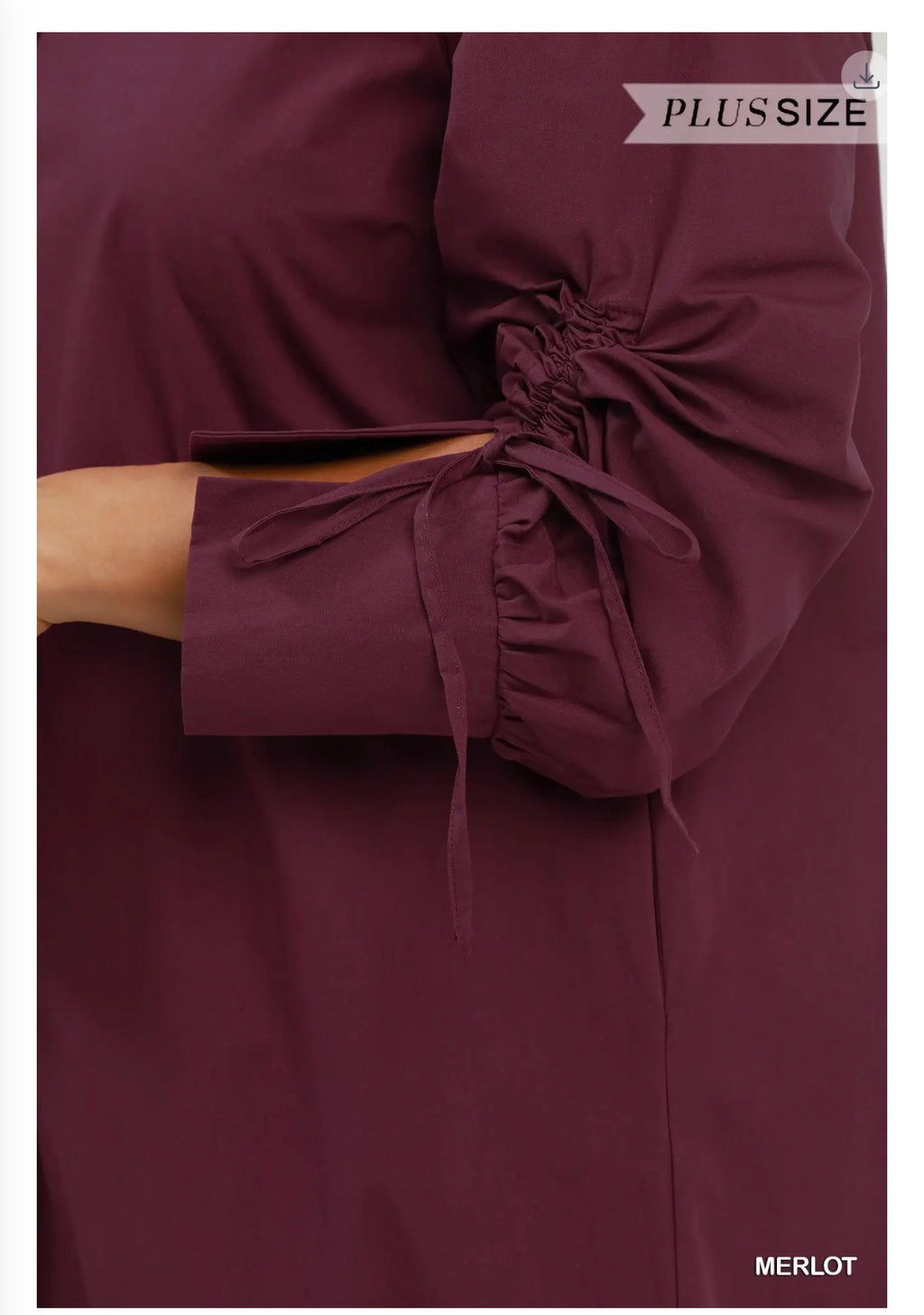 Collared Relaxed Midi Dress