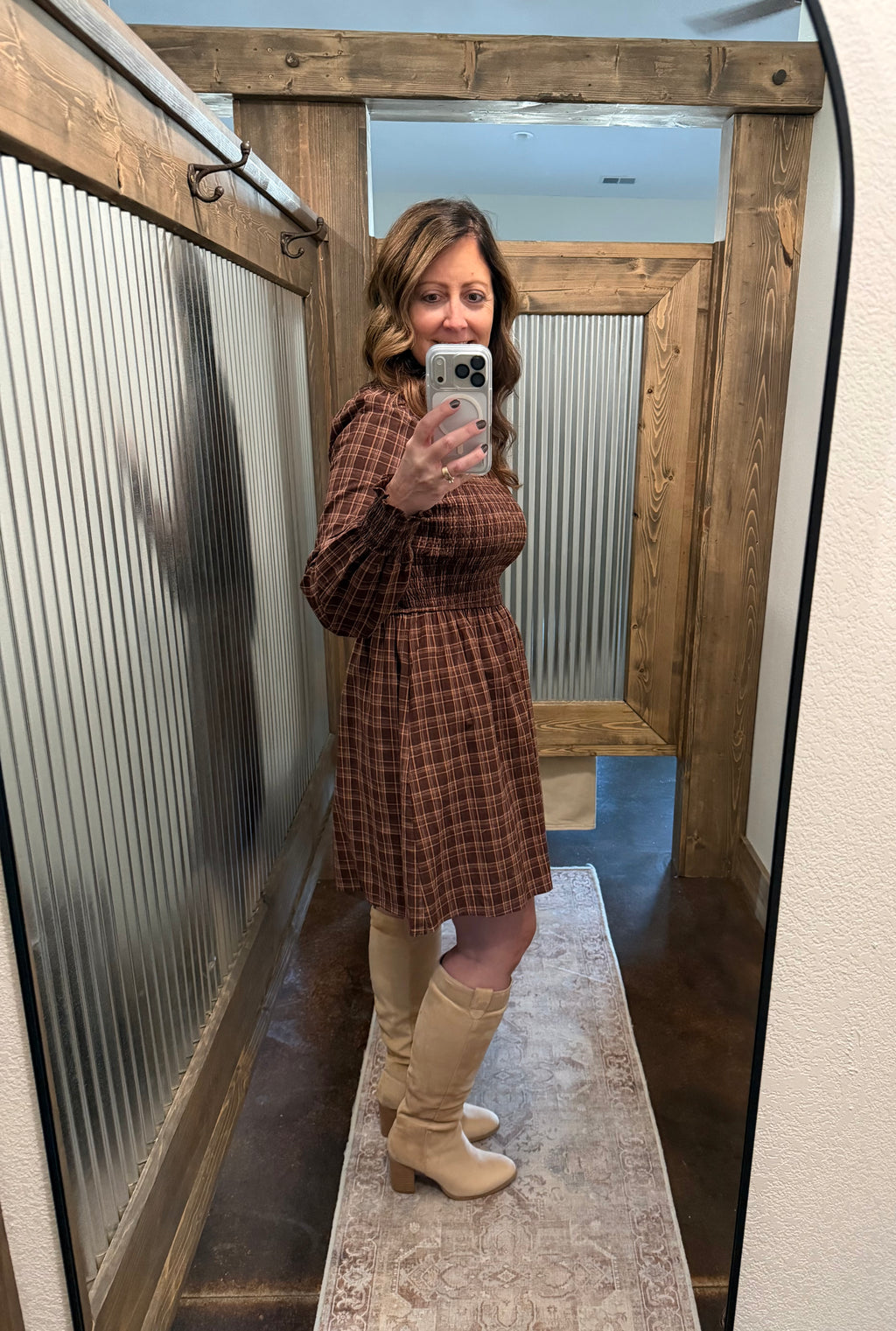 Plaid Dress
