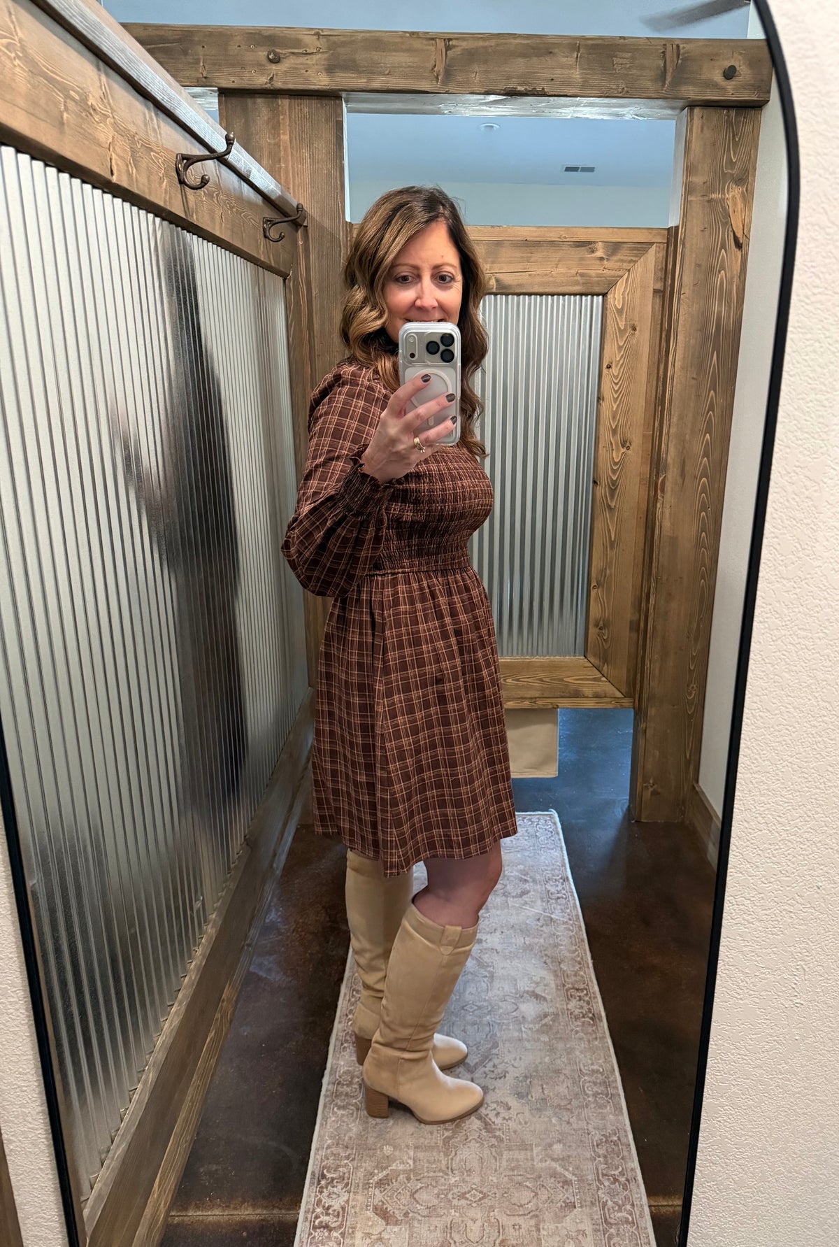 Plaid Dress