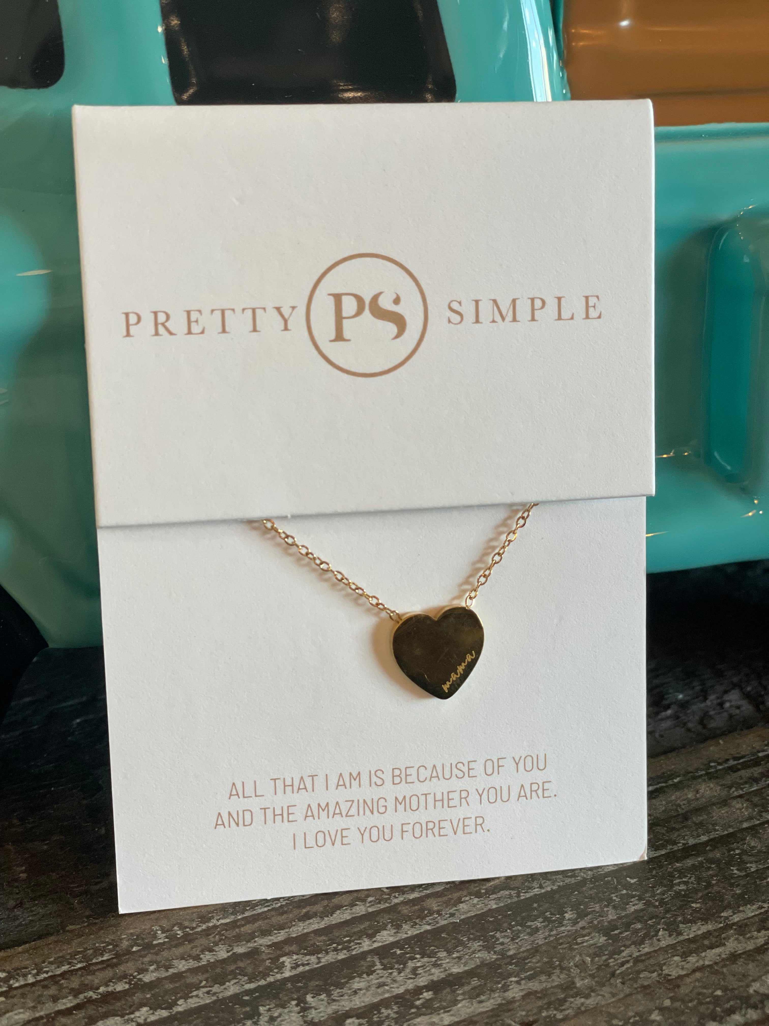 Sweet Heart Gift Necklace - WATERPROOF