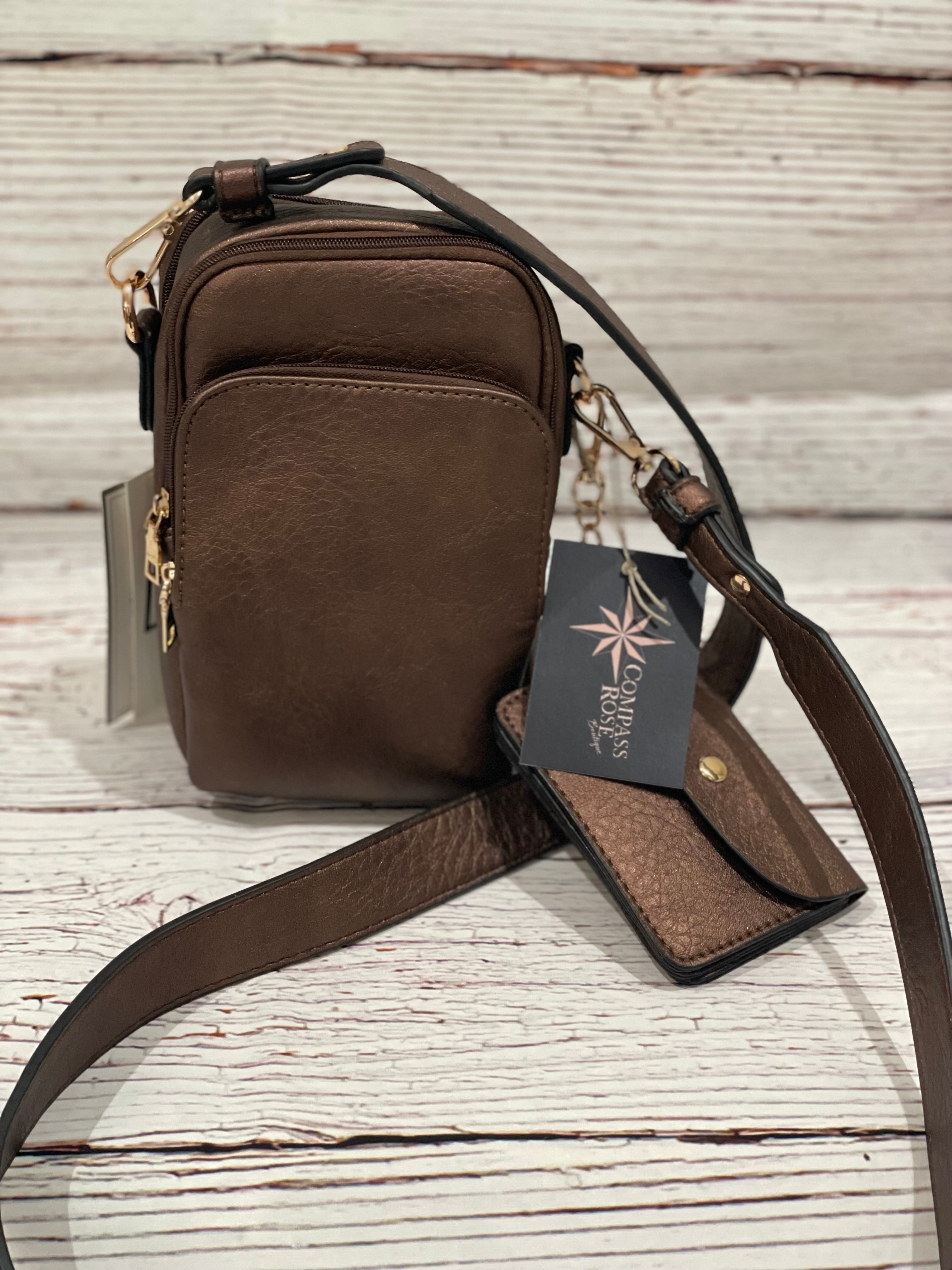 Parker 3 Compartment Crossbody w/ Pouch