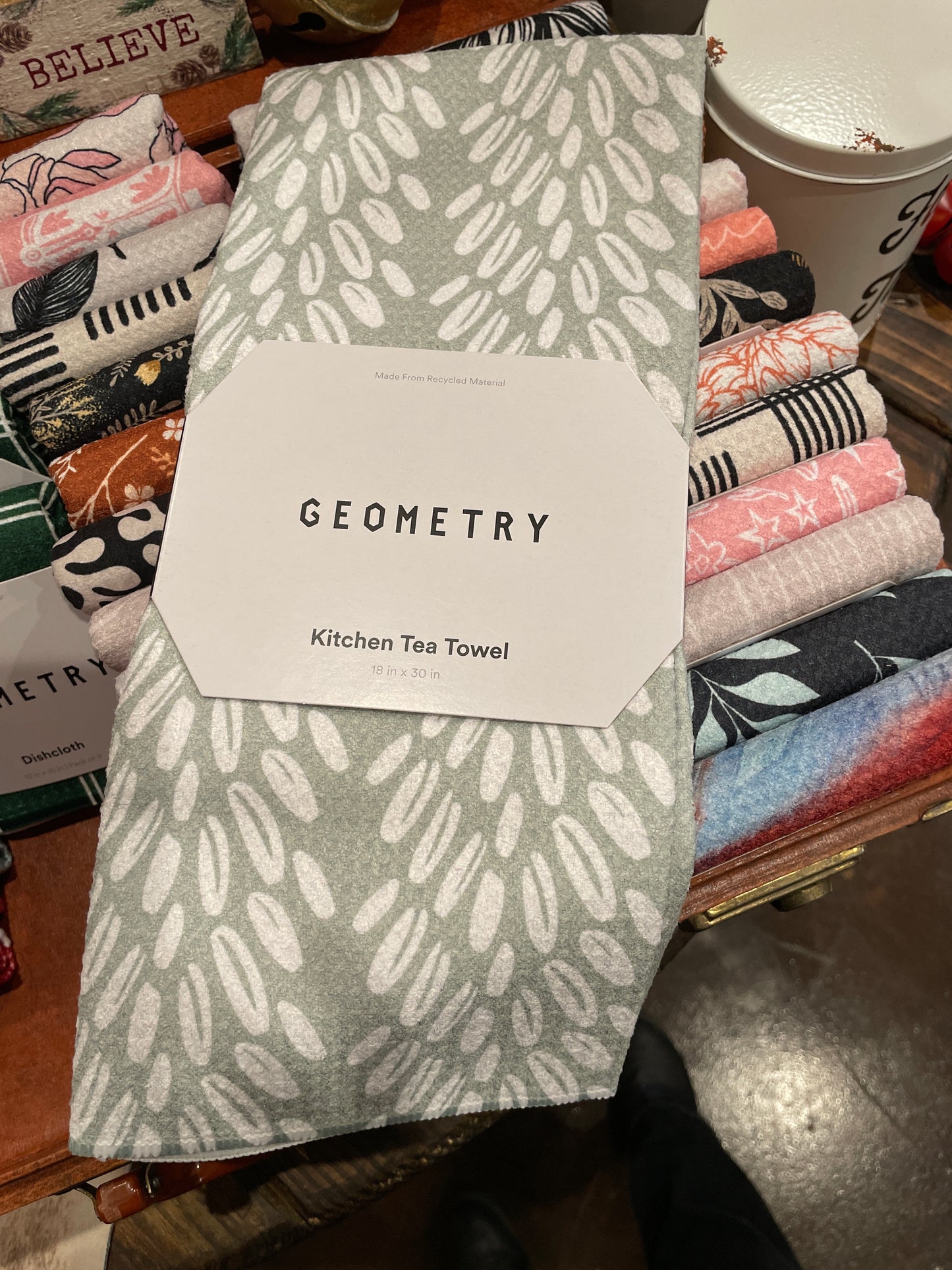 Geometry Tea Towel