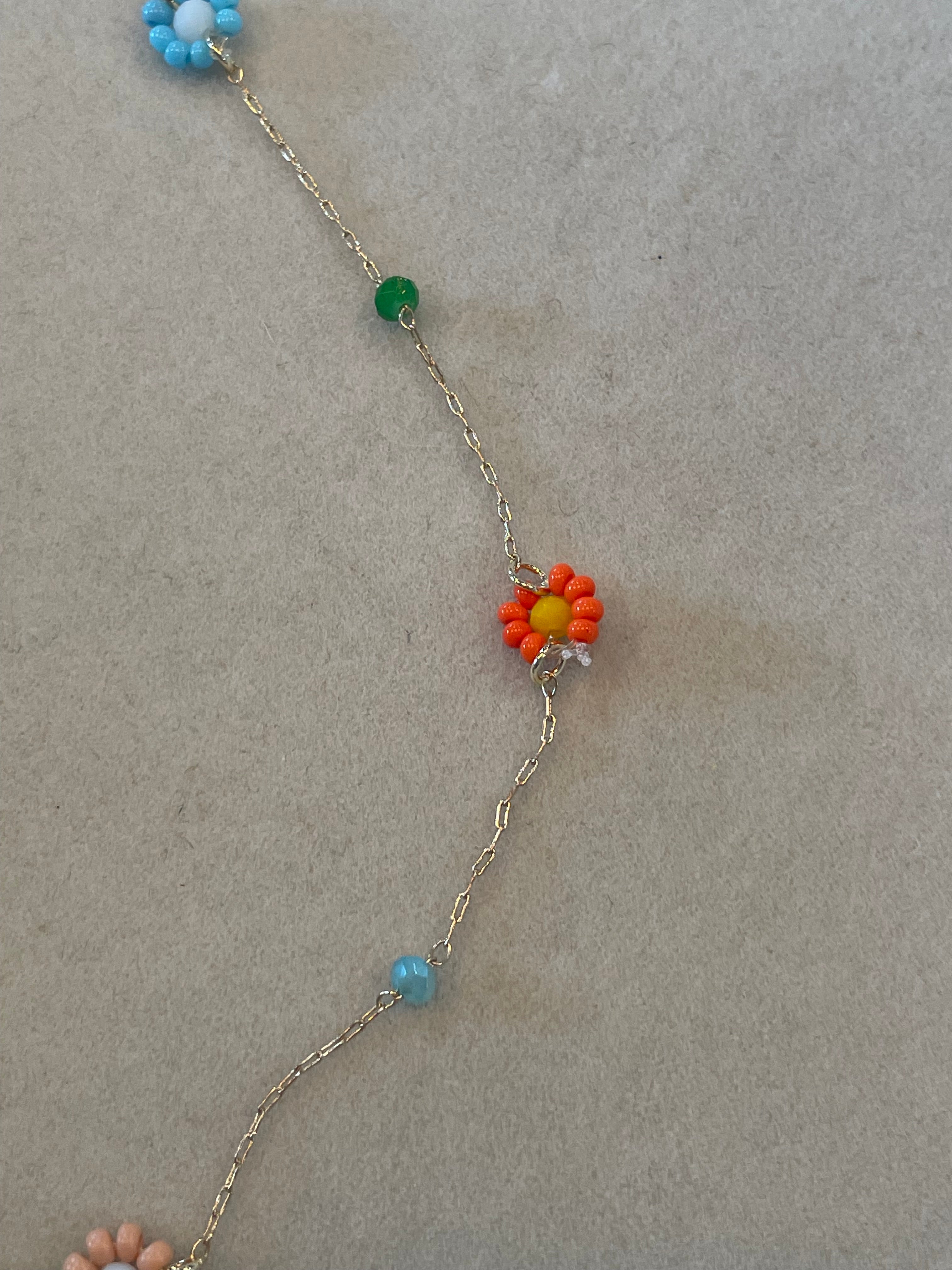 Dainty Flower Necklace