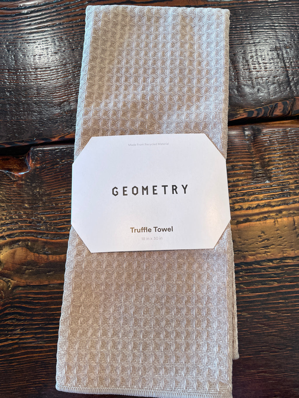 Geometry Truffle Hand Towel
