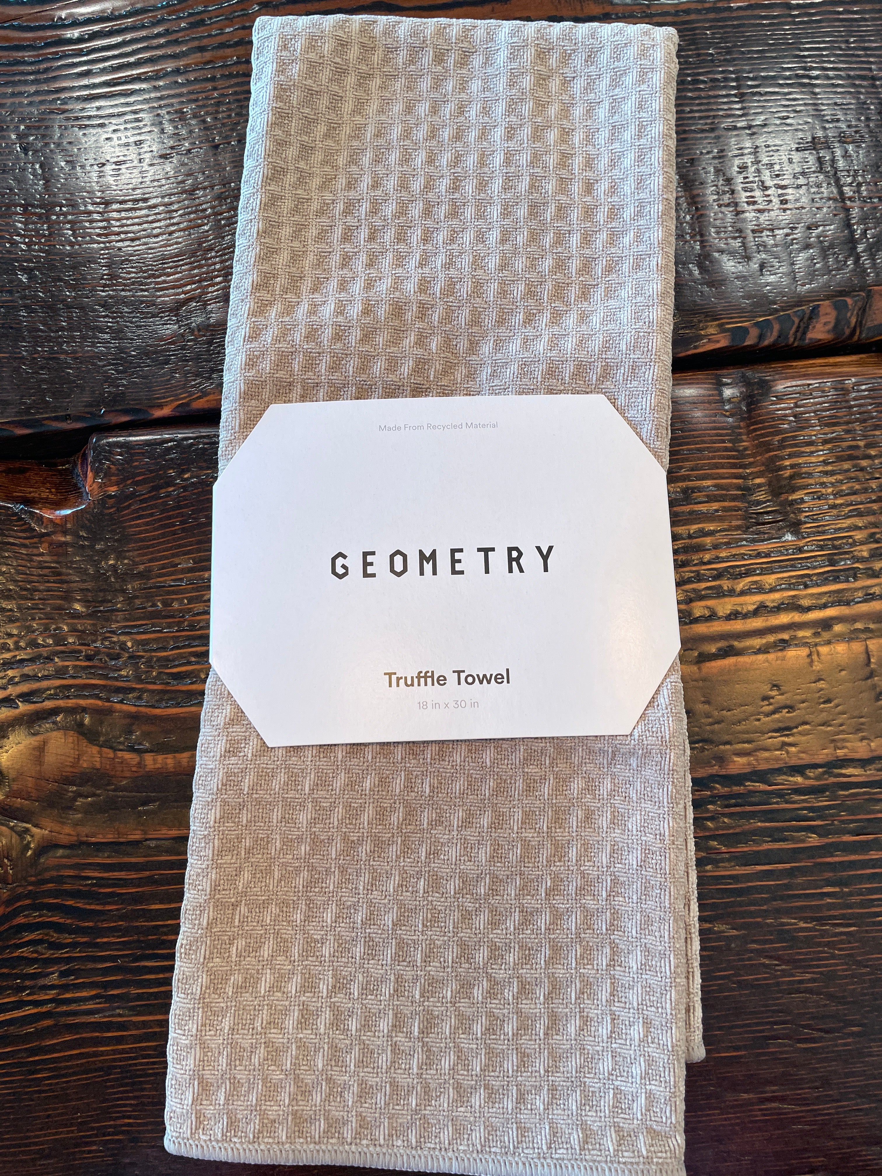 Geometry Truffle Hand Towel
