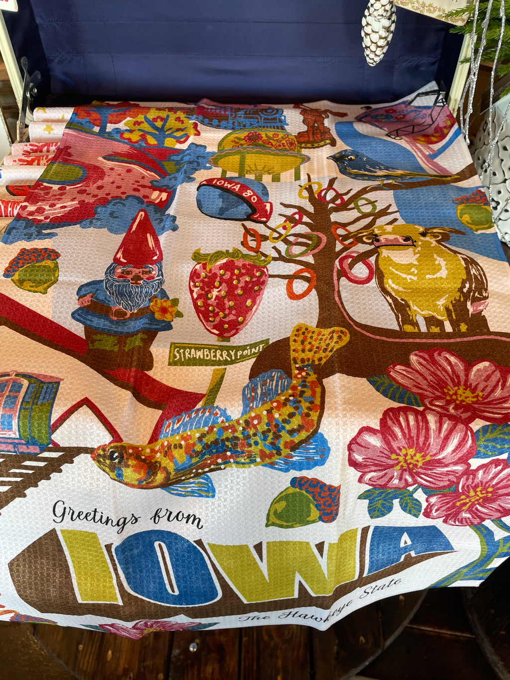Geometry Tea Towel