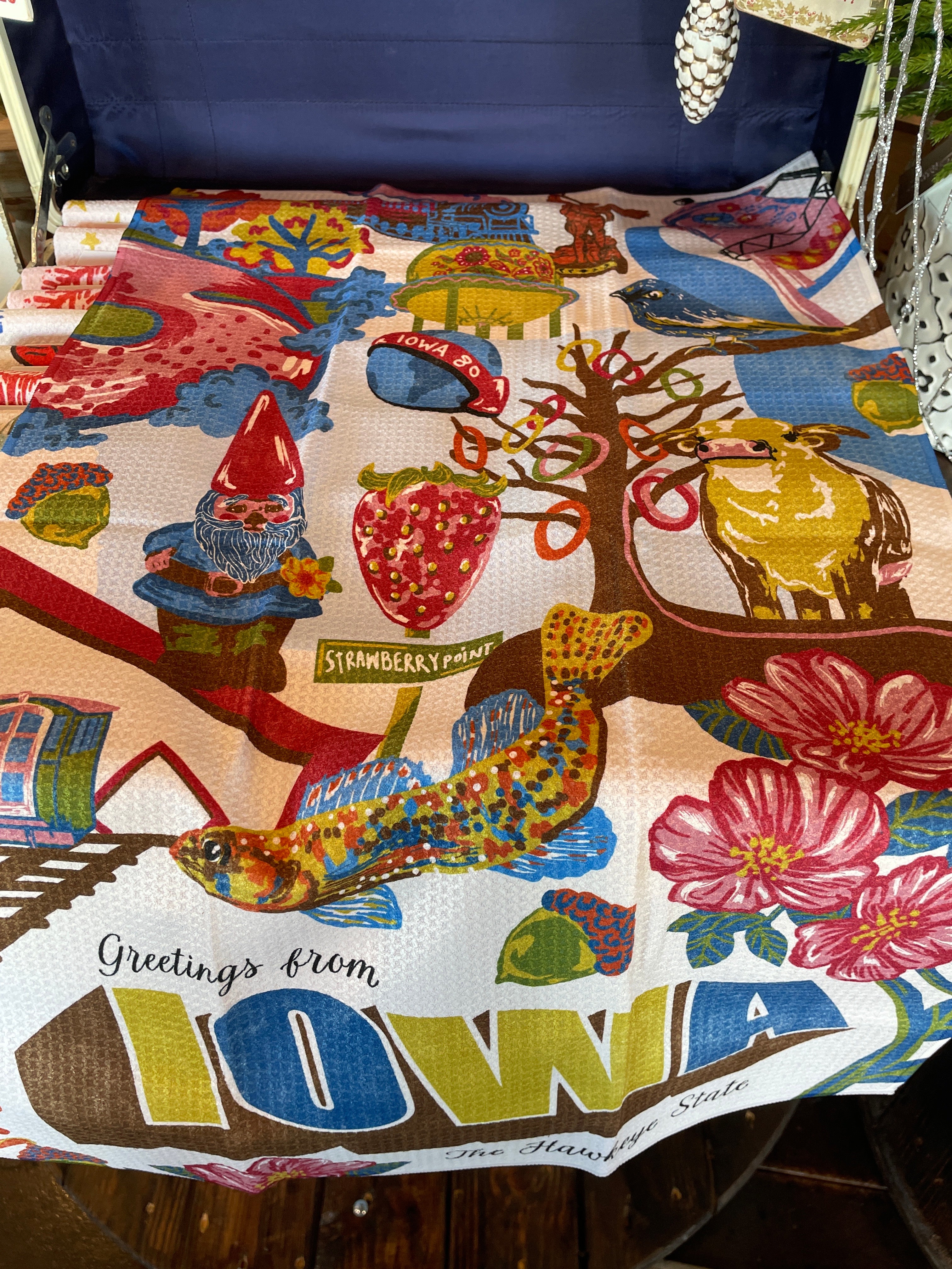 Geometry Tea Towel