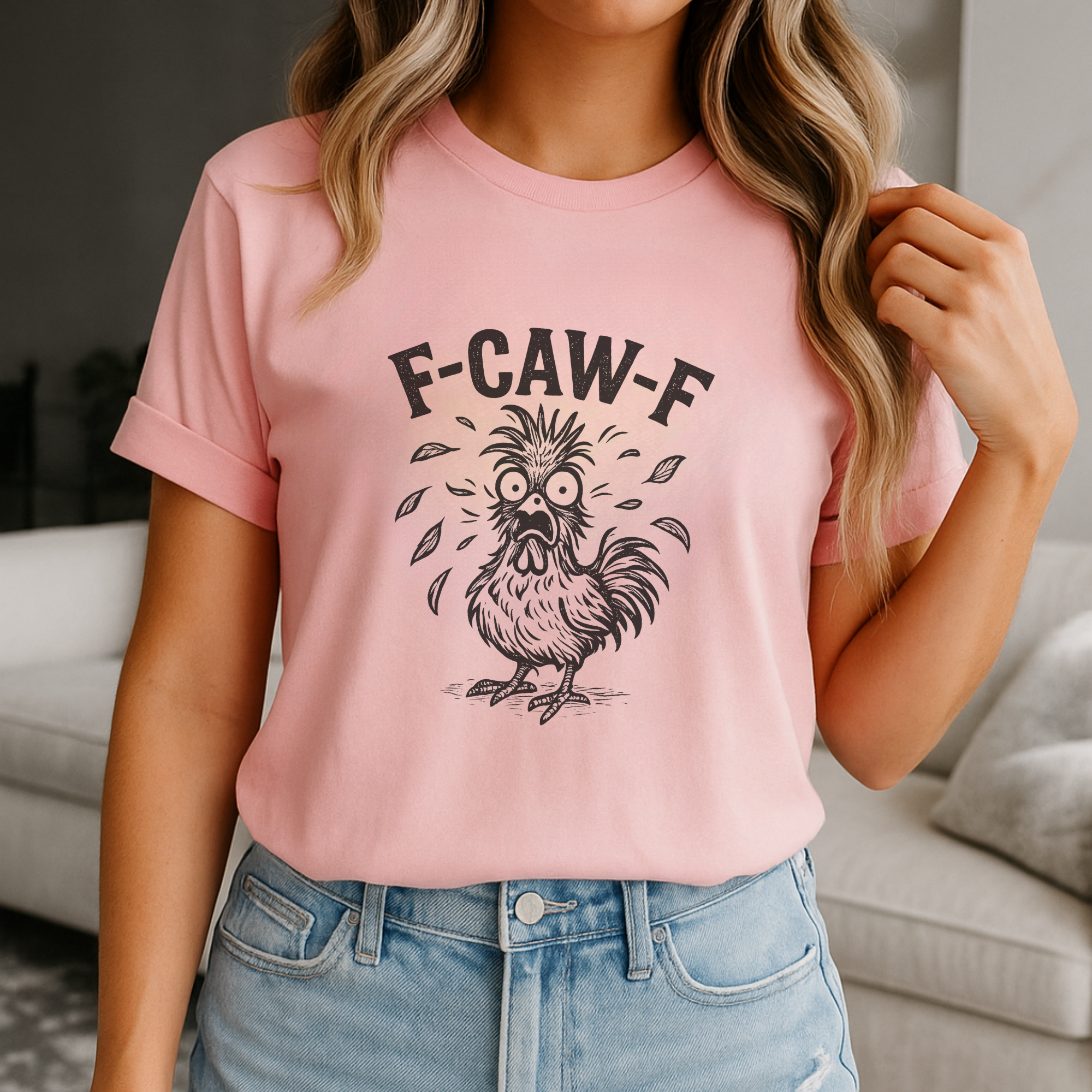 F-CAW-F Chicken Graphic Tee