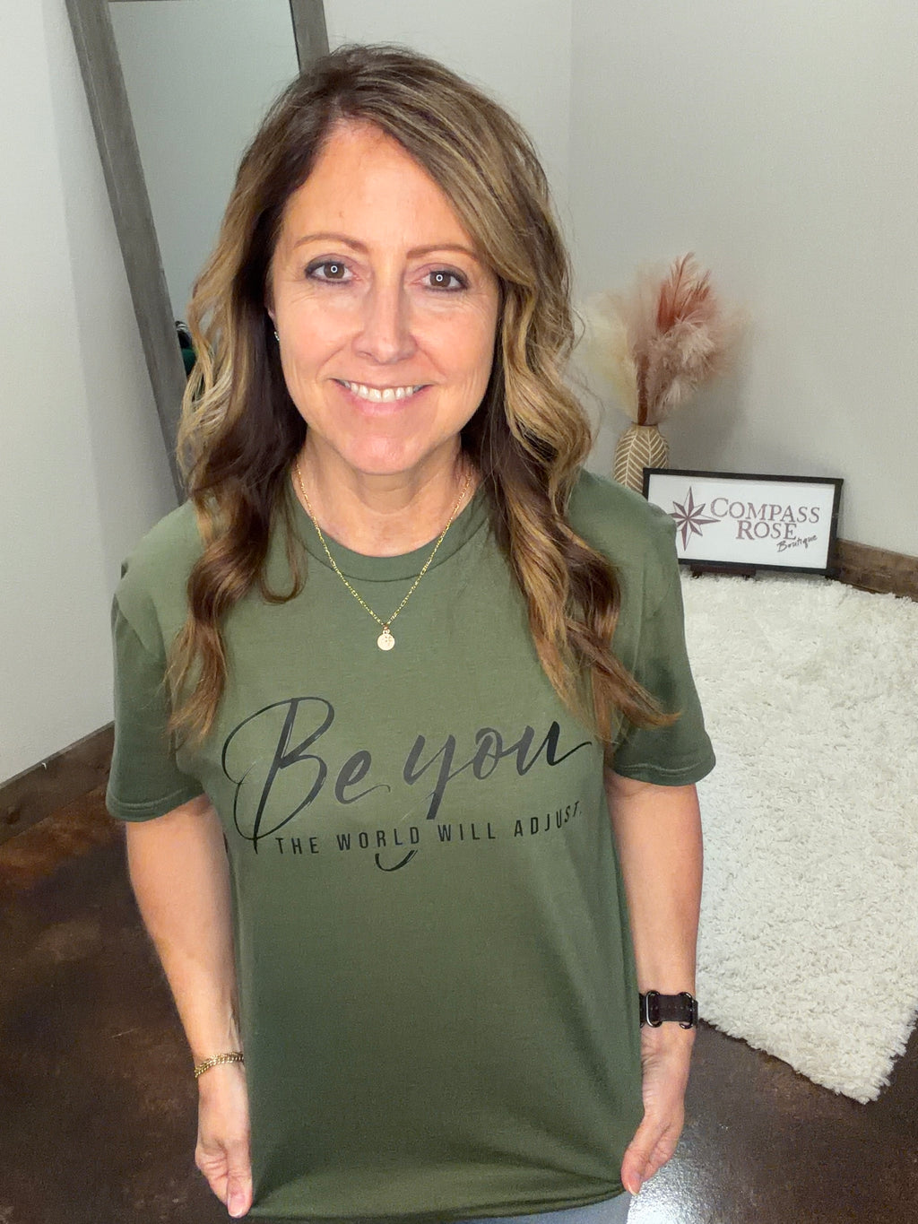 Be You the World Will Adjust Tee