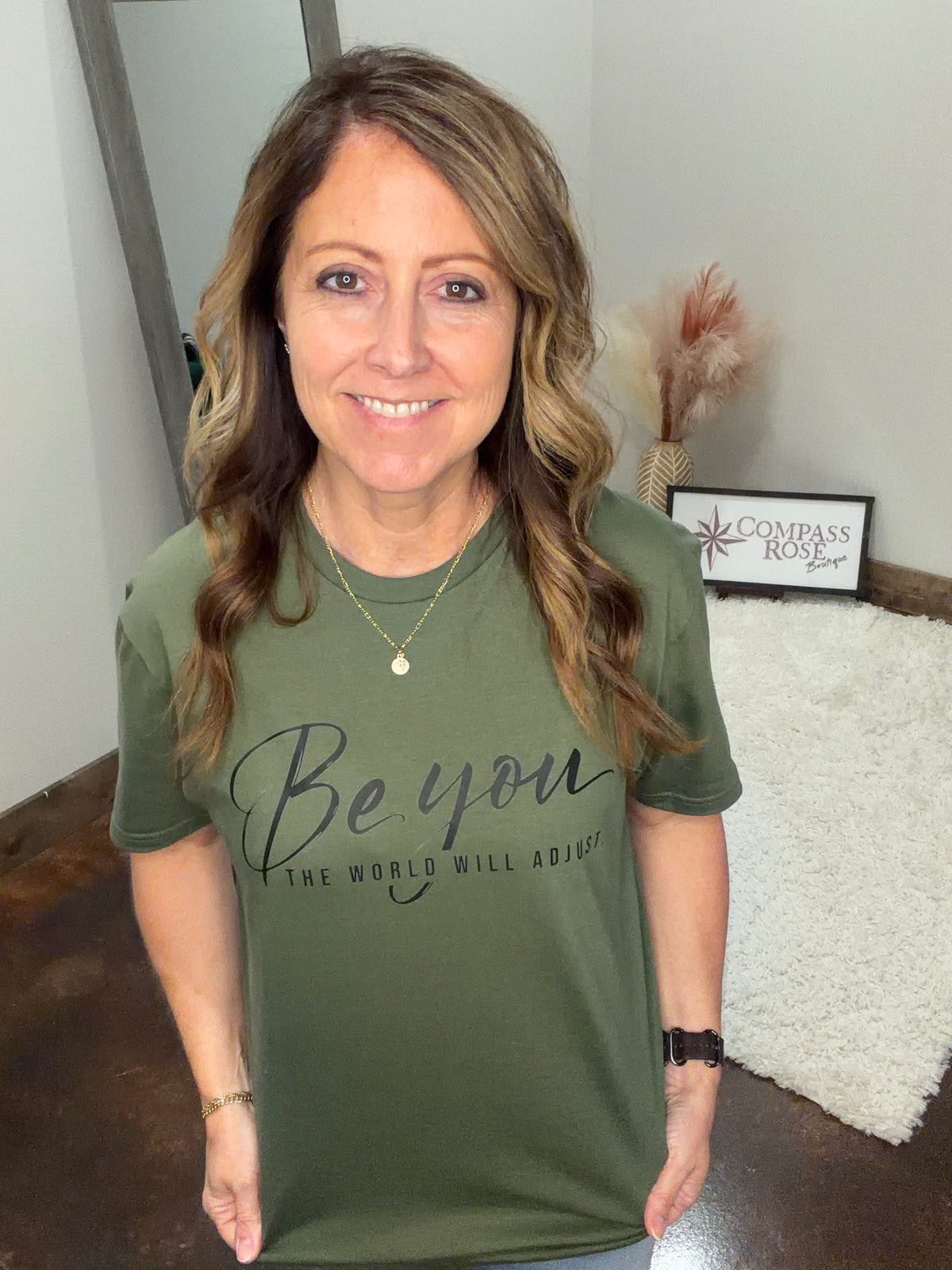 Be You the World Will Adjust Tee