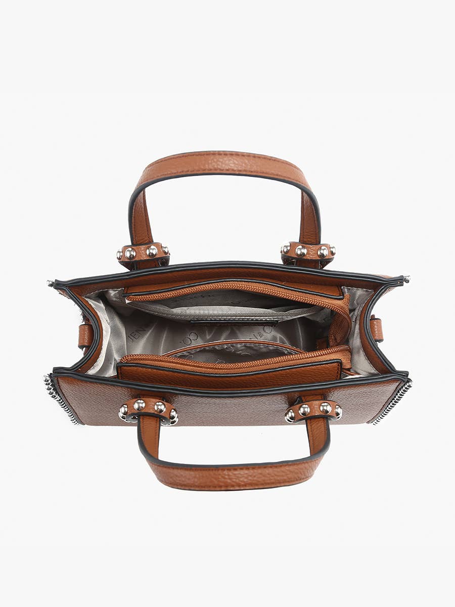 Studded Trim Tote