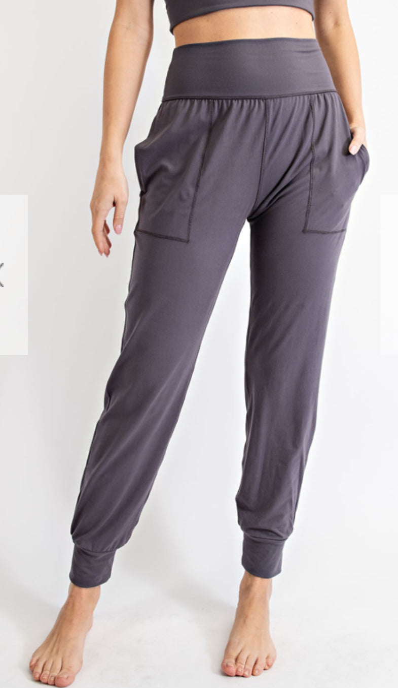 Rae Mode High Waist Band Jogger Pants