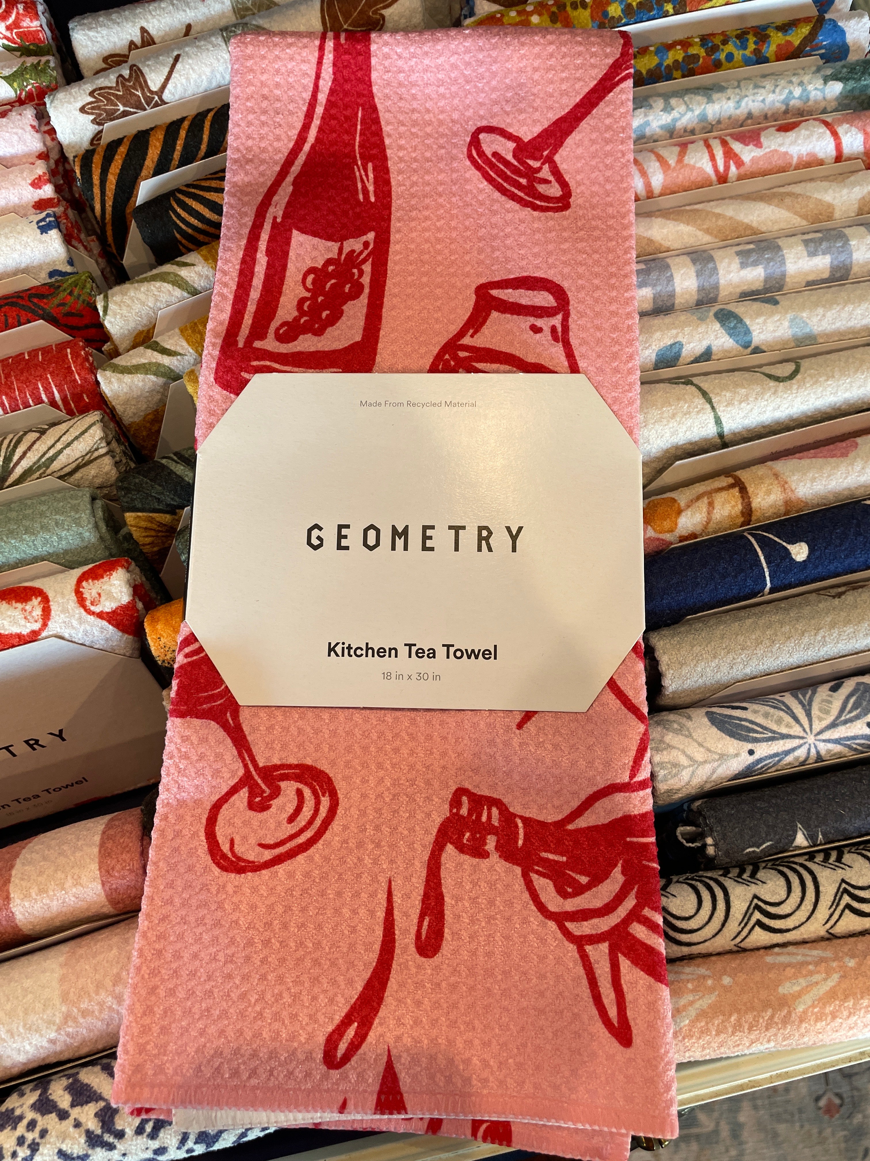 Geometry Tea Towel