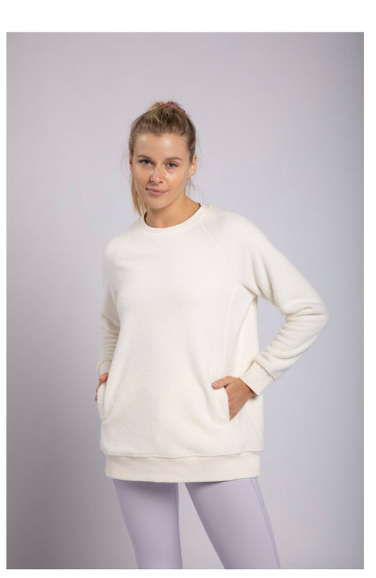 Teddy Pullover with Pockets