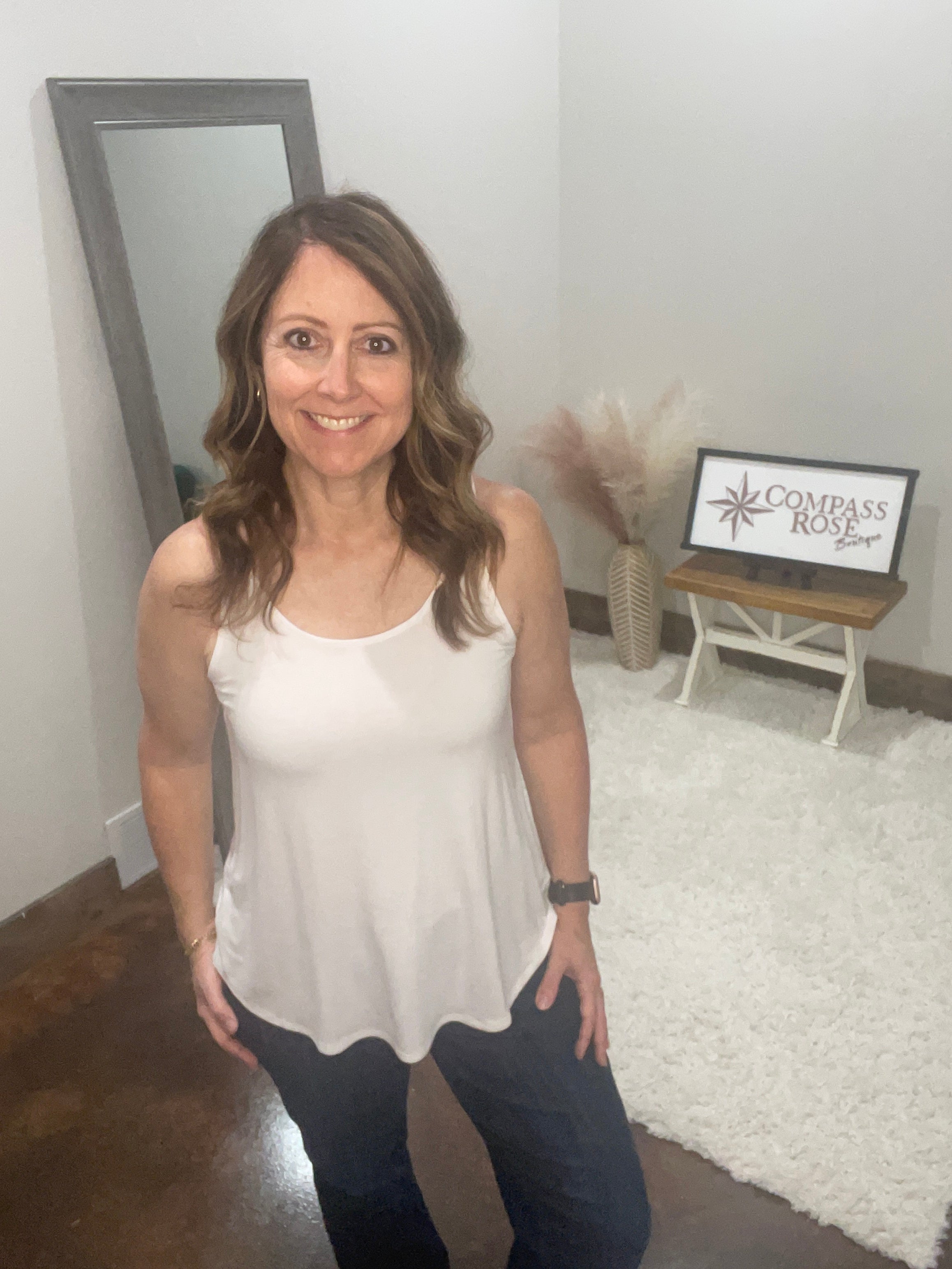 Flowy Hem Tank Top