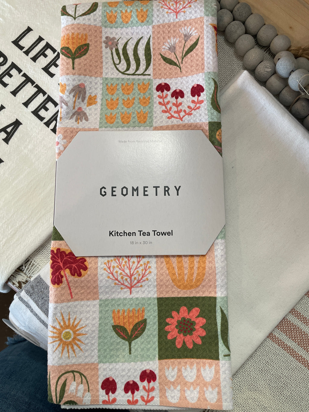 Geometry Tea Towel