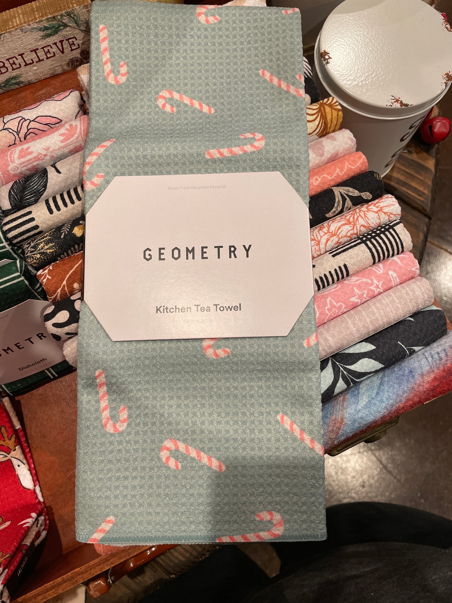 Geometry Tea Towel